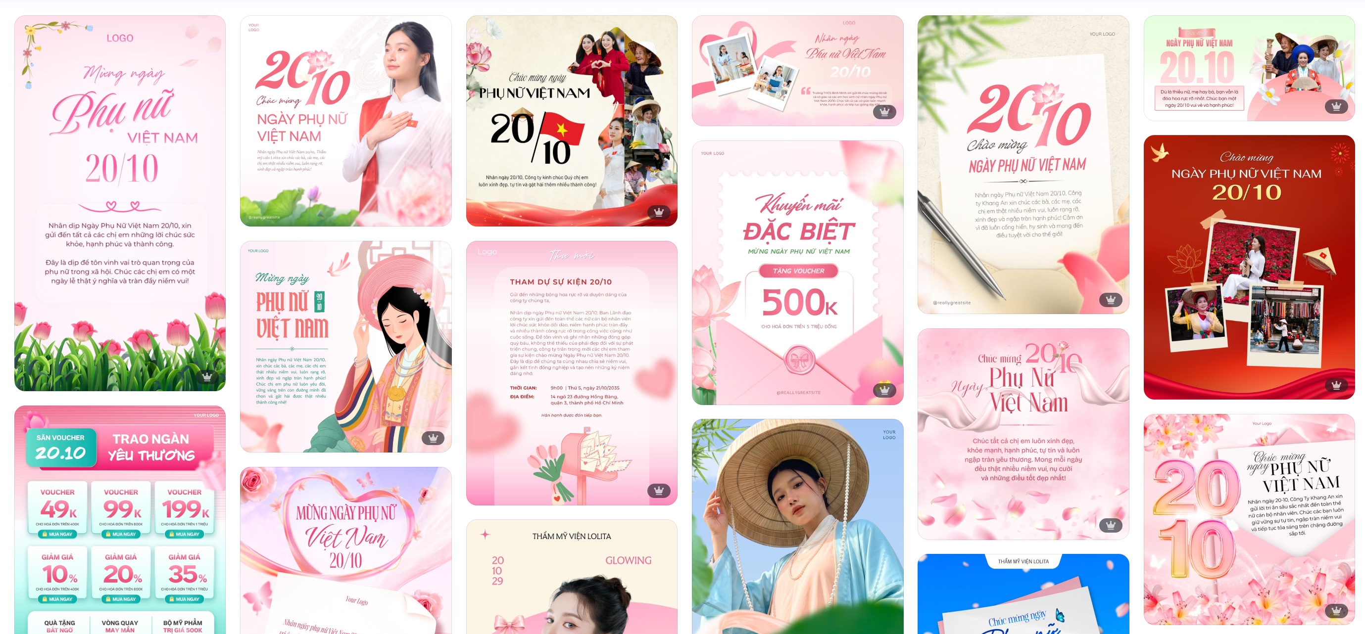 Thiết kế Thiệp 20 tháng 10 Thiết kế Thiệp 20 tháng 10