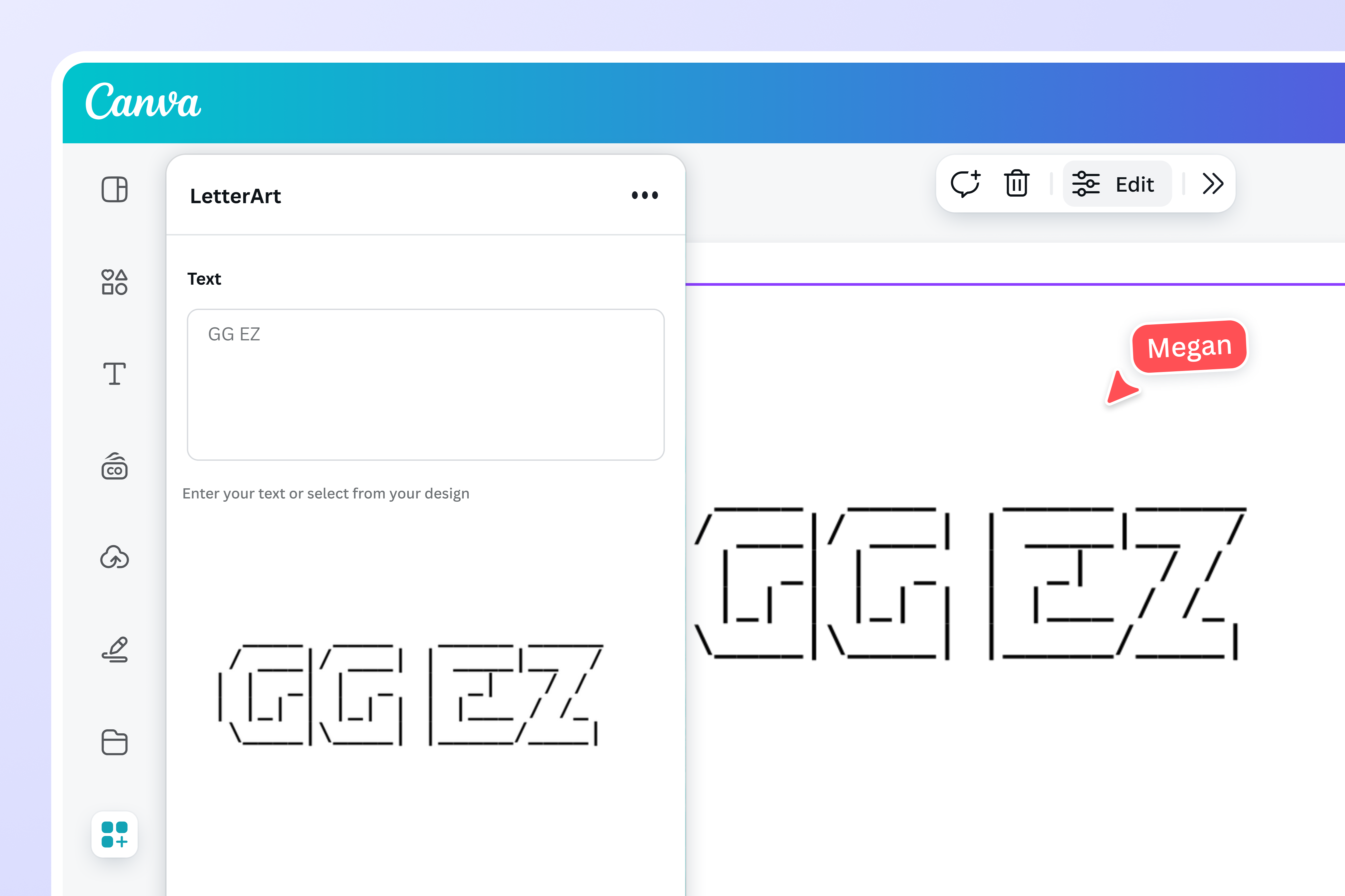 One click to ASCII-mazing art