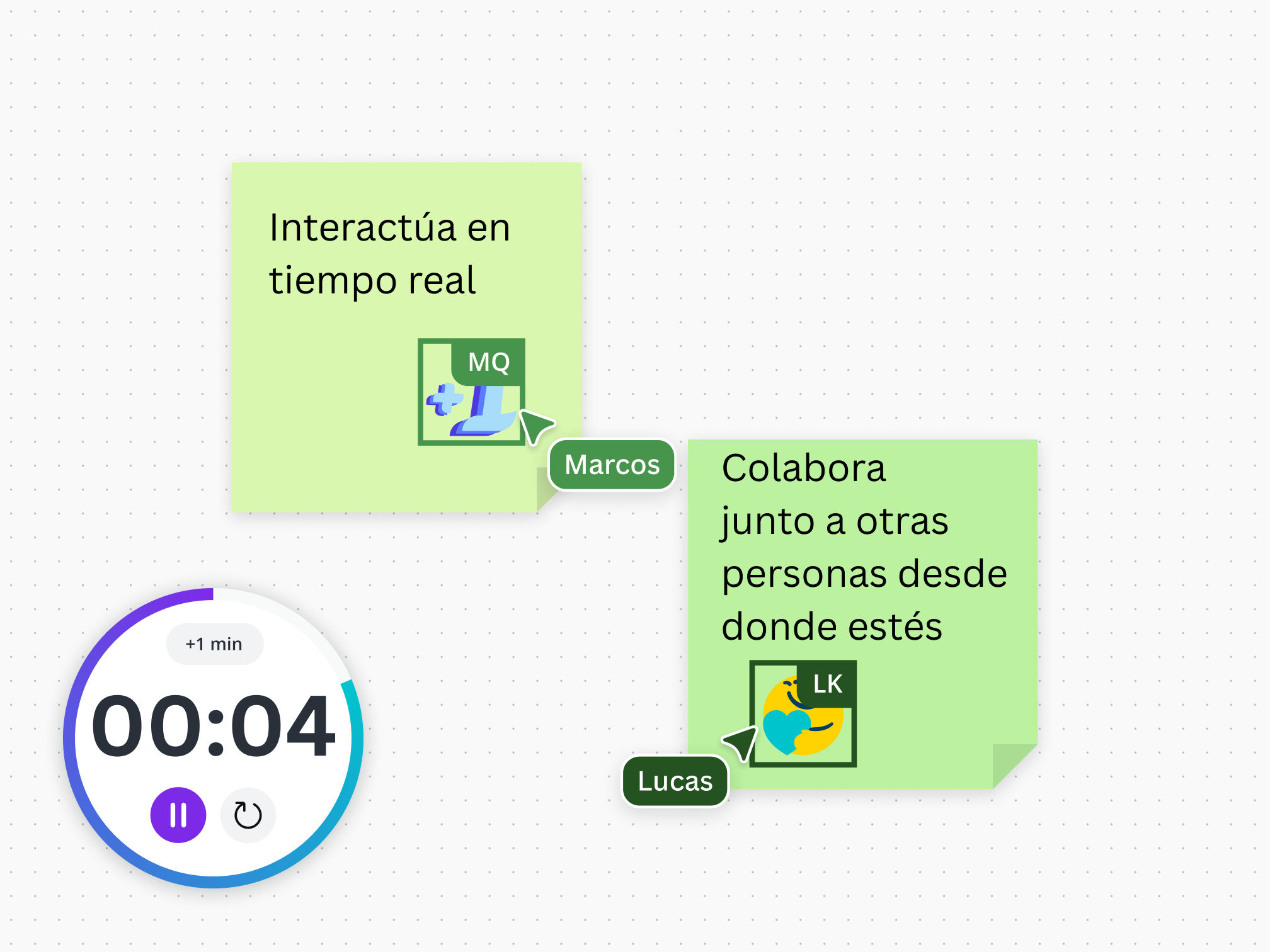 Colabora en tiempo real con las pizarras digitales de Canva