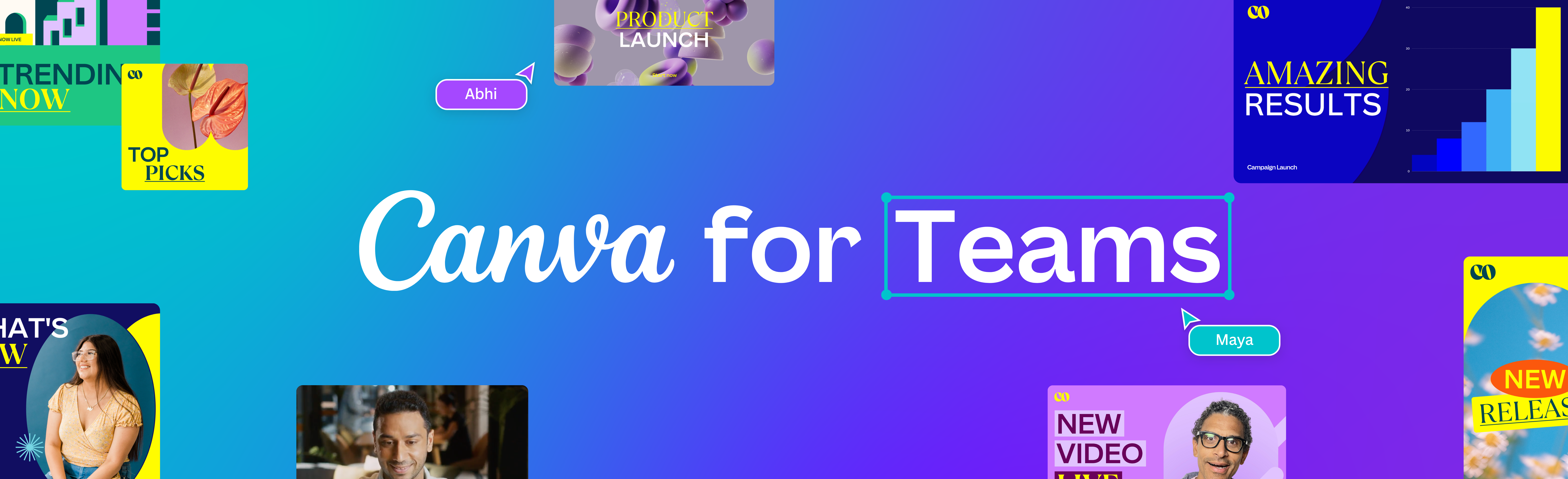 Introducing Canva Teams