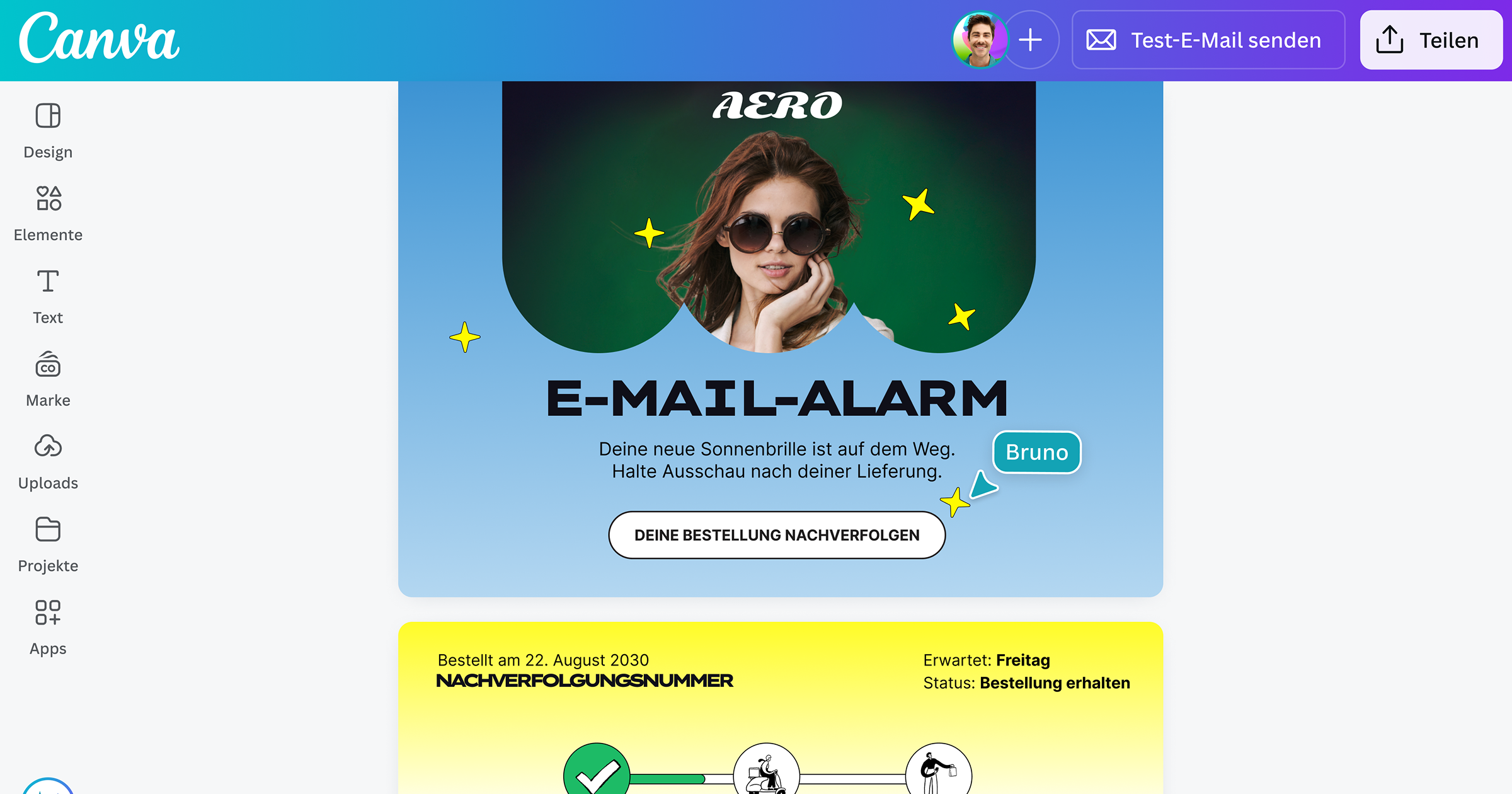 Email-Design-Tool | kostenlose Vorlagen & Beispiele | Canva