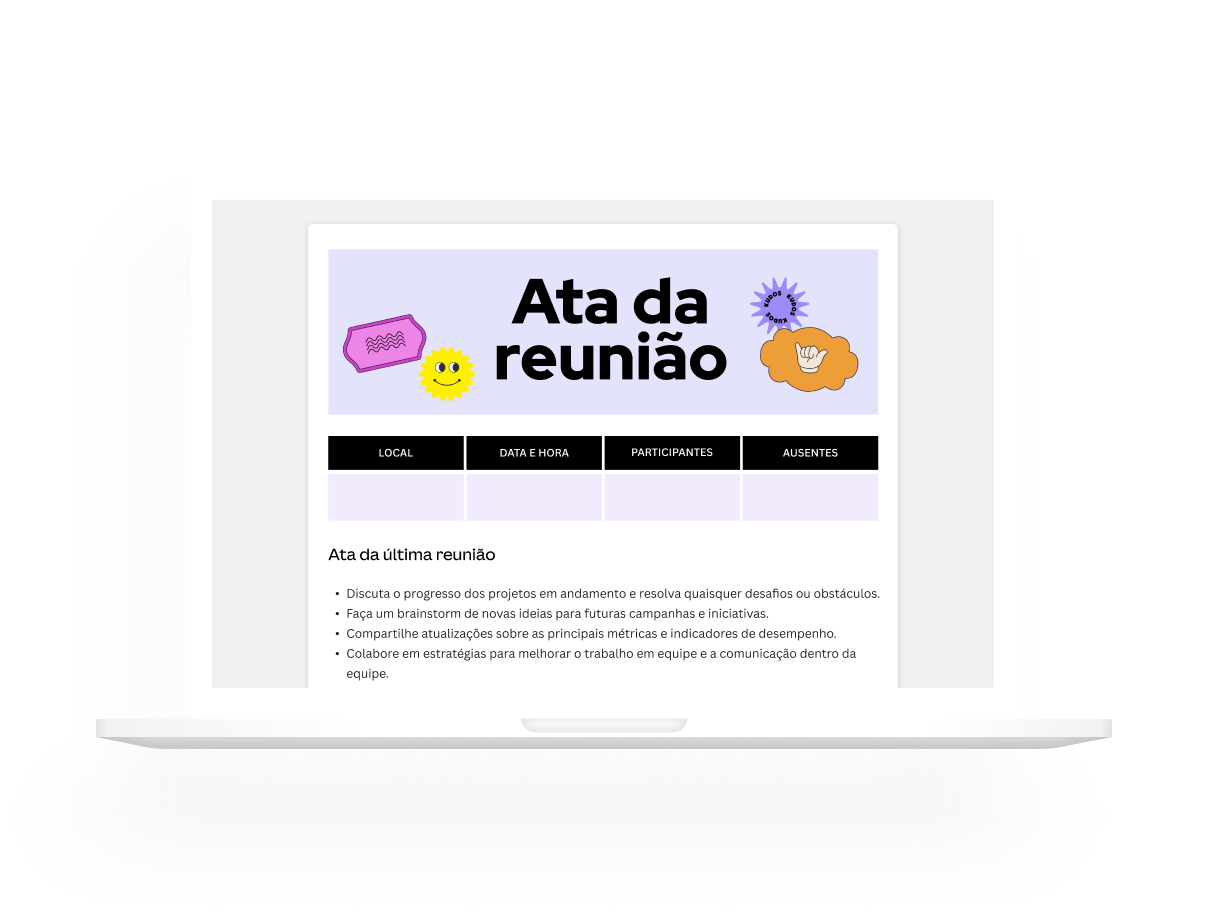 Atas de reunião