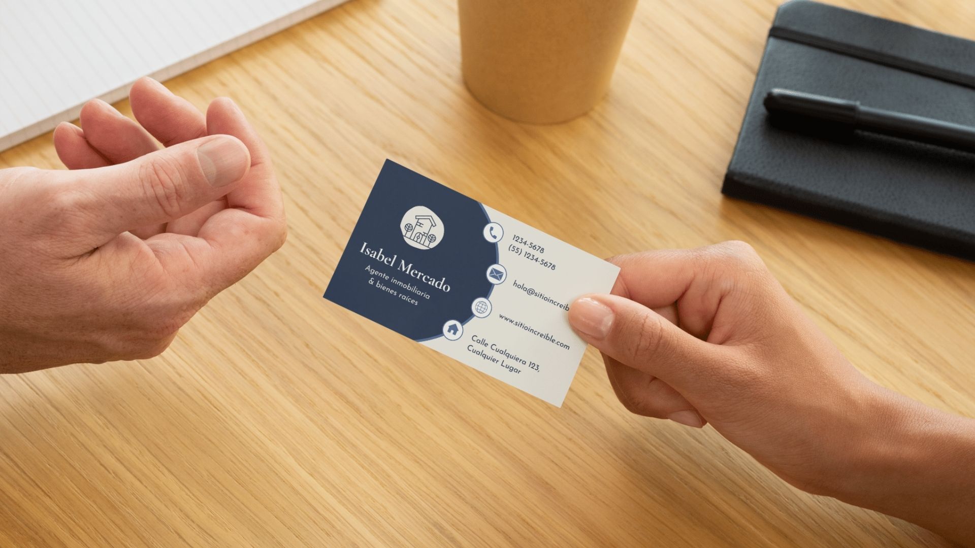 Hacer una tarjeta de presentación: Banner Hacer una tarjeta de presentación: Banner