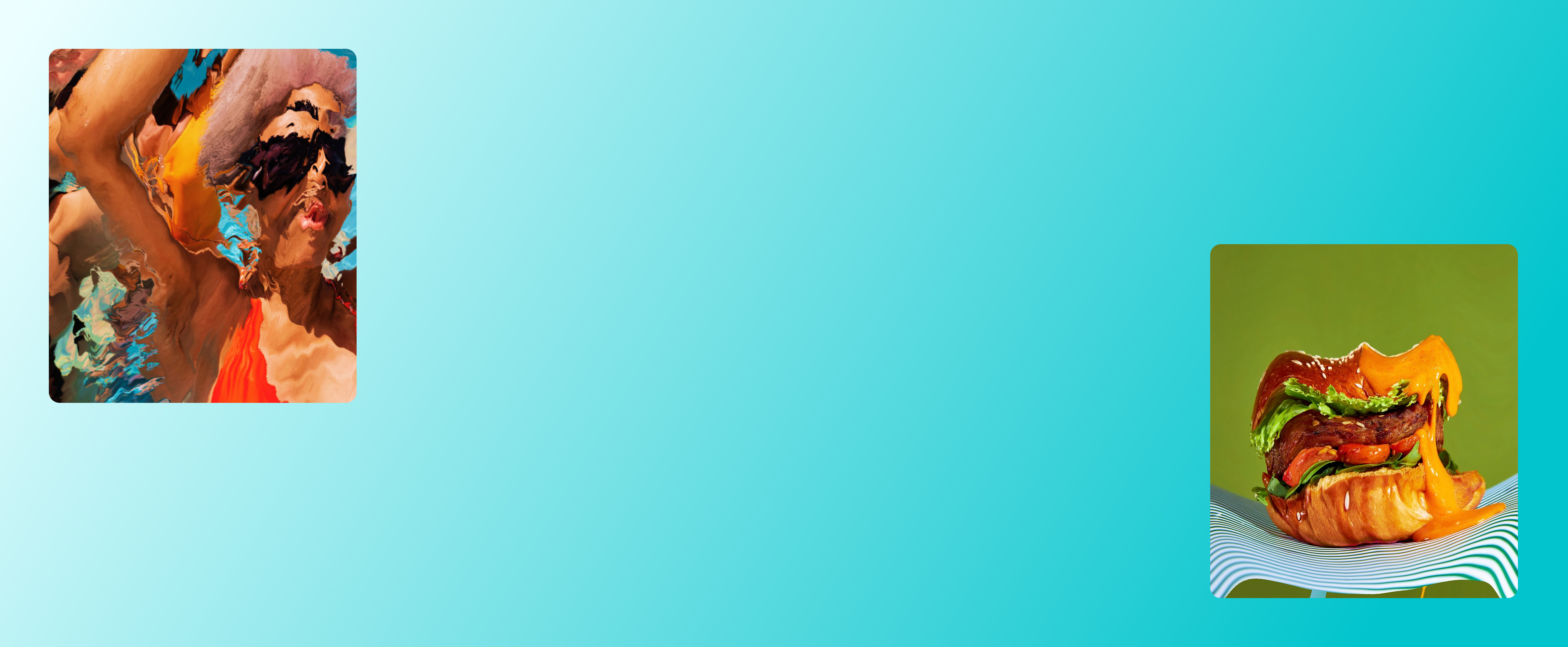 Distort Image Hero Banner