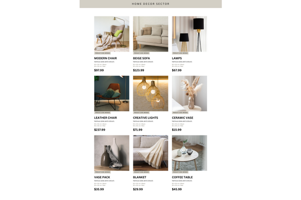 دليل مقاسات التصميم