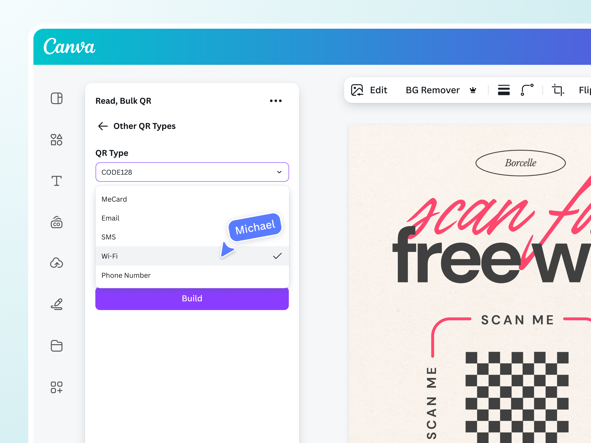 Free WiFi QR Code Generator | Canva