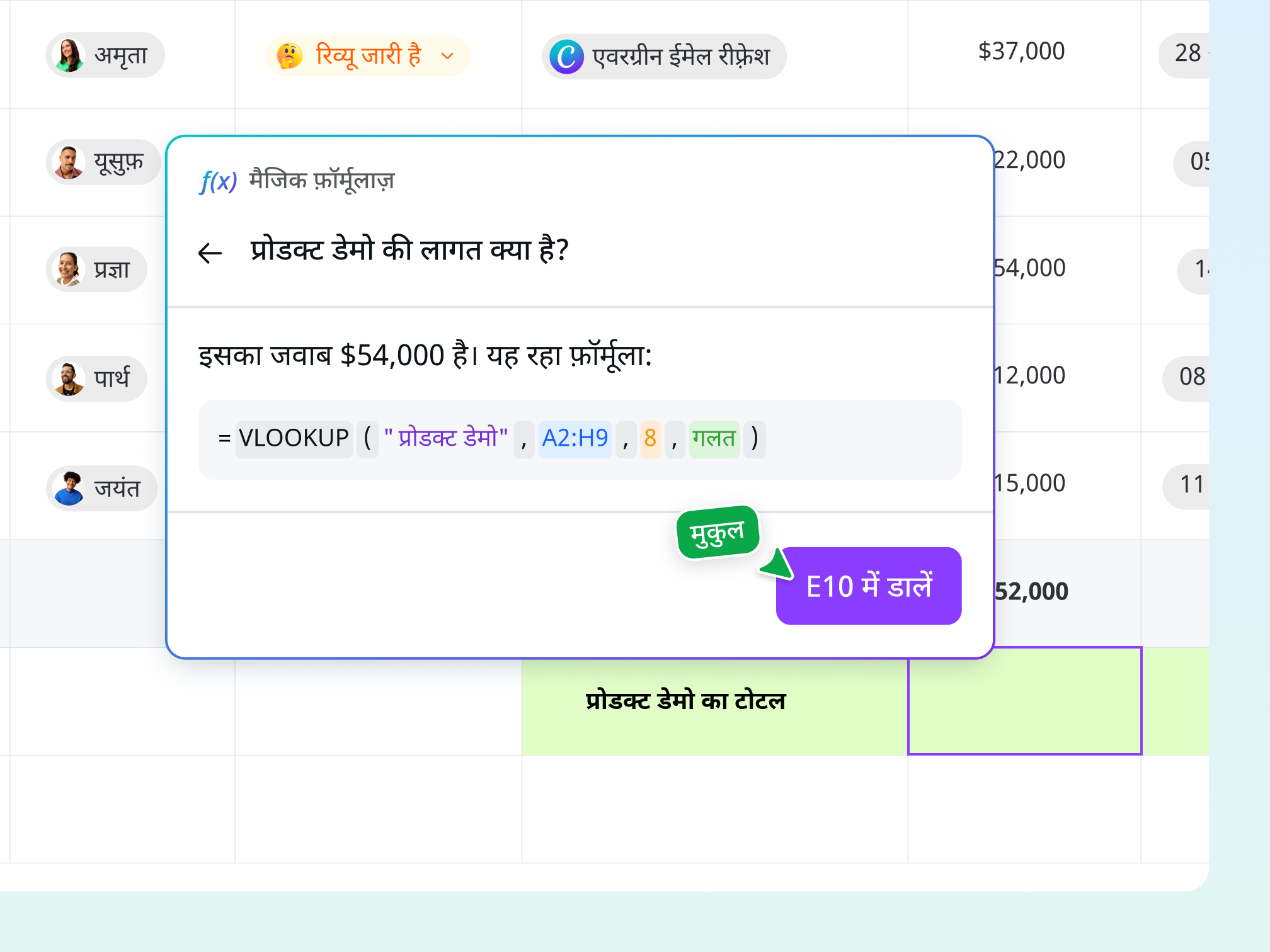 Paye spreadsheet tools in Hindi - complex data ko banaye easy