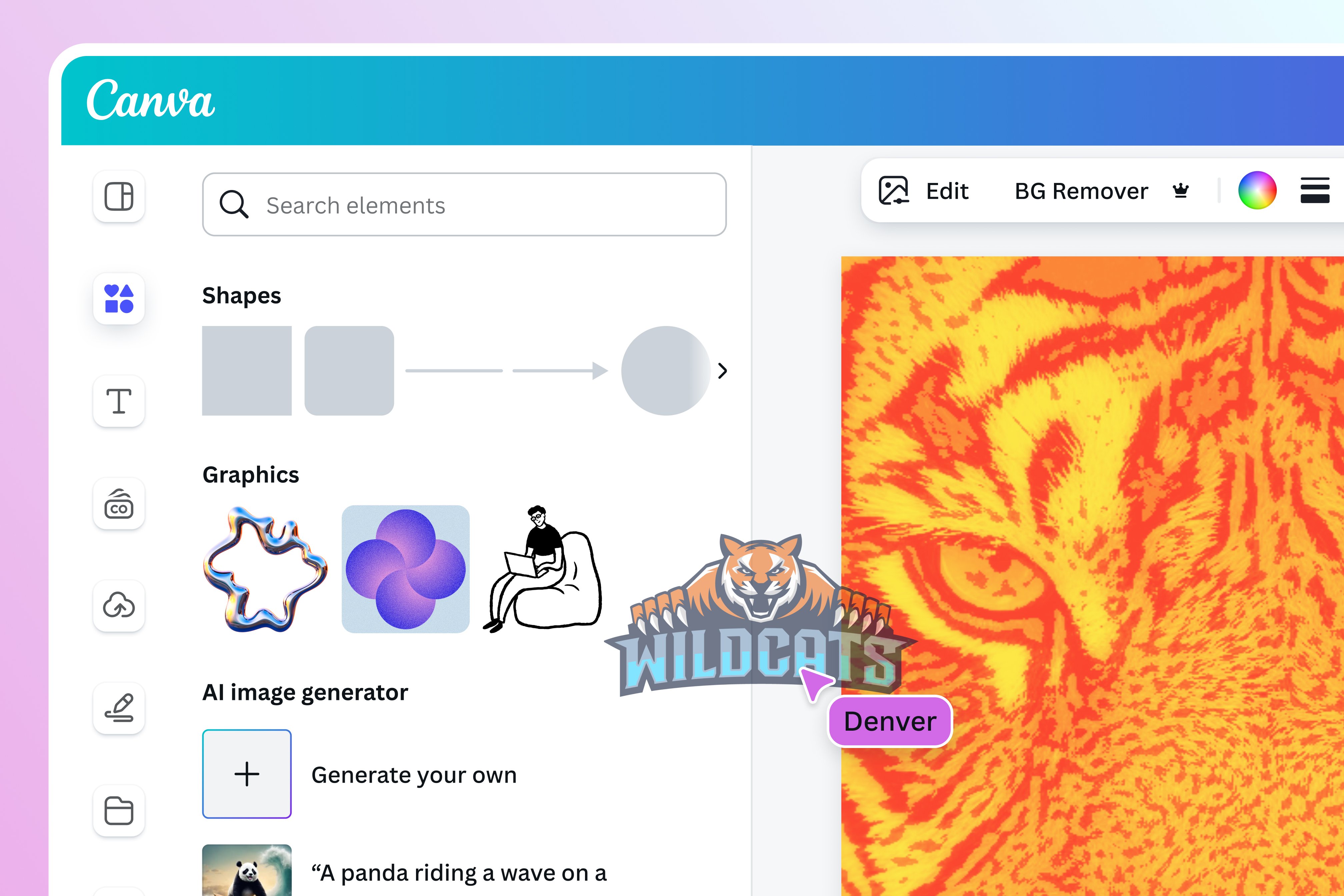 เพิ่มกราฟฟิกในรูปวาด