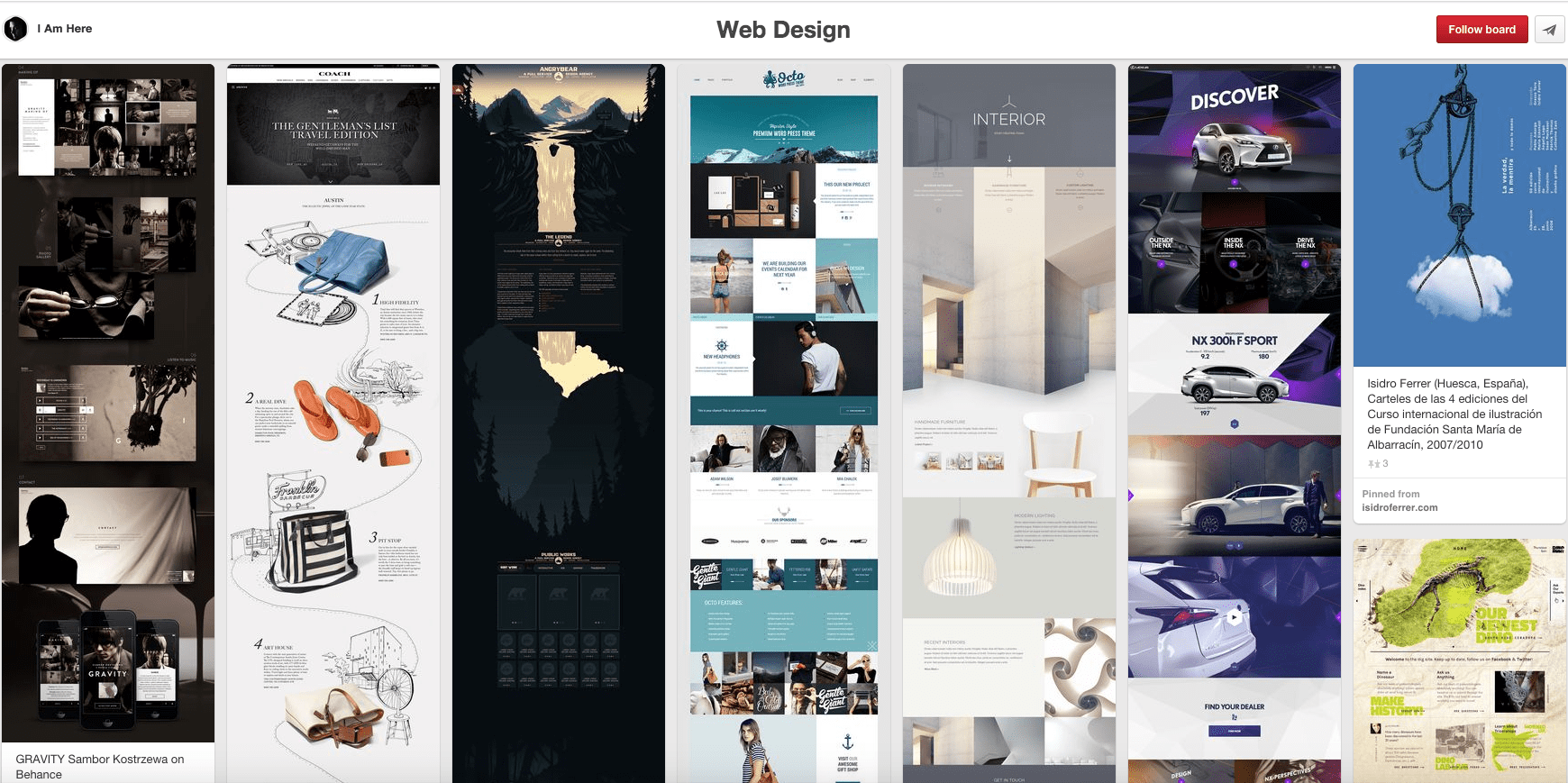 Design Webboard 70 awesome design boards to follow on Pinterest