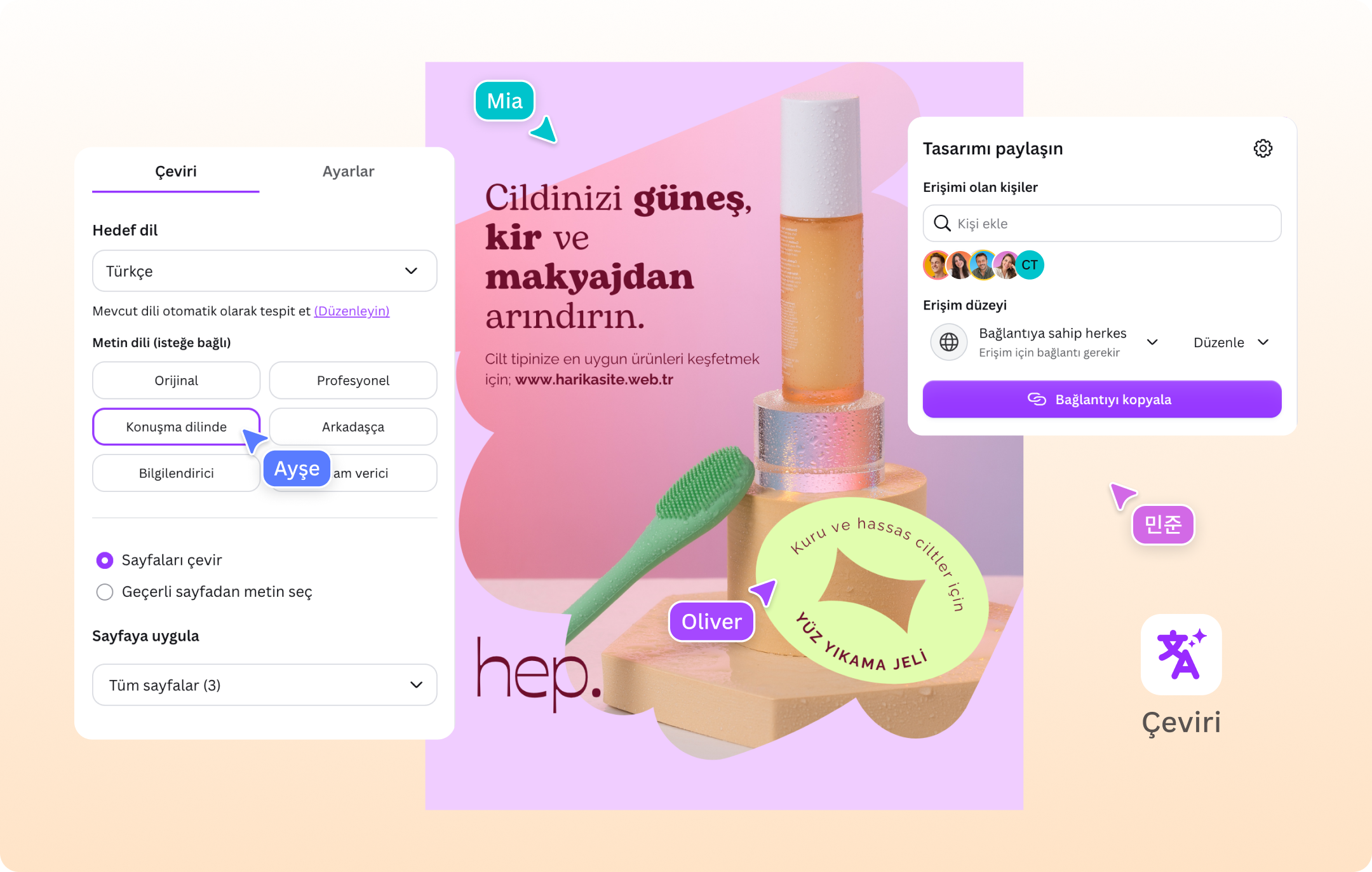 PDF Çeviri - Canva PDF Çeviri - Canva