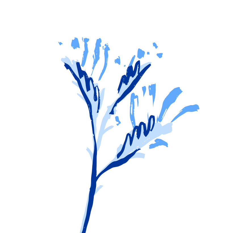 A graphic of a plant