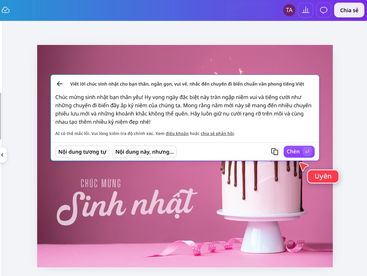 Lời chúc sinh nhật cho bạn bè Ví dụ lời chúc sinh nhật dành cho bạn bè
