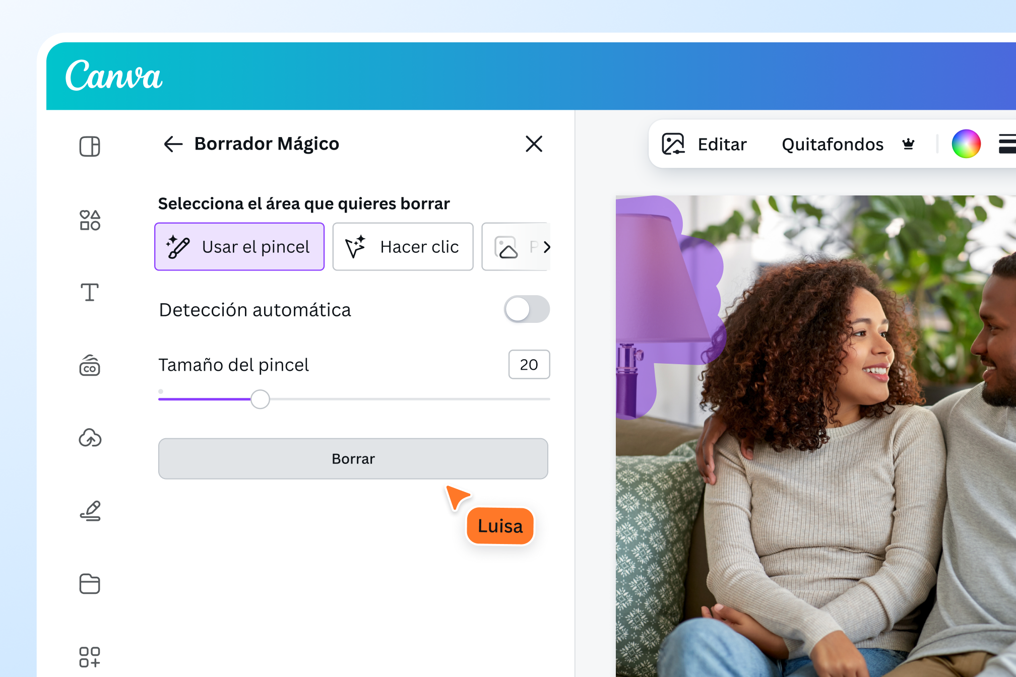 Eliminar objetos de tus fotos con pincel Eliminar objetos de tus fotos con pincel