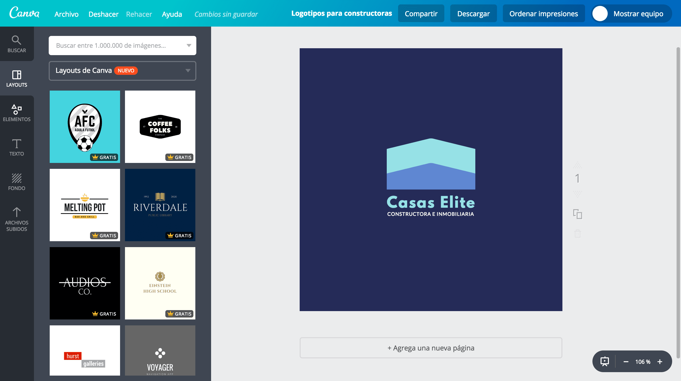Logos para constructoras