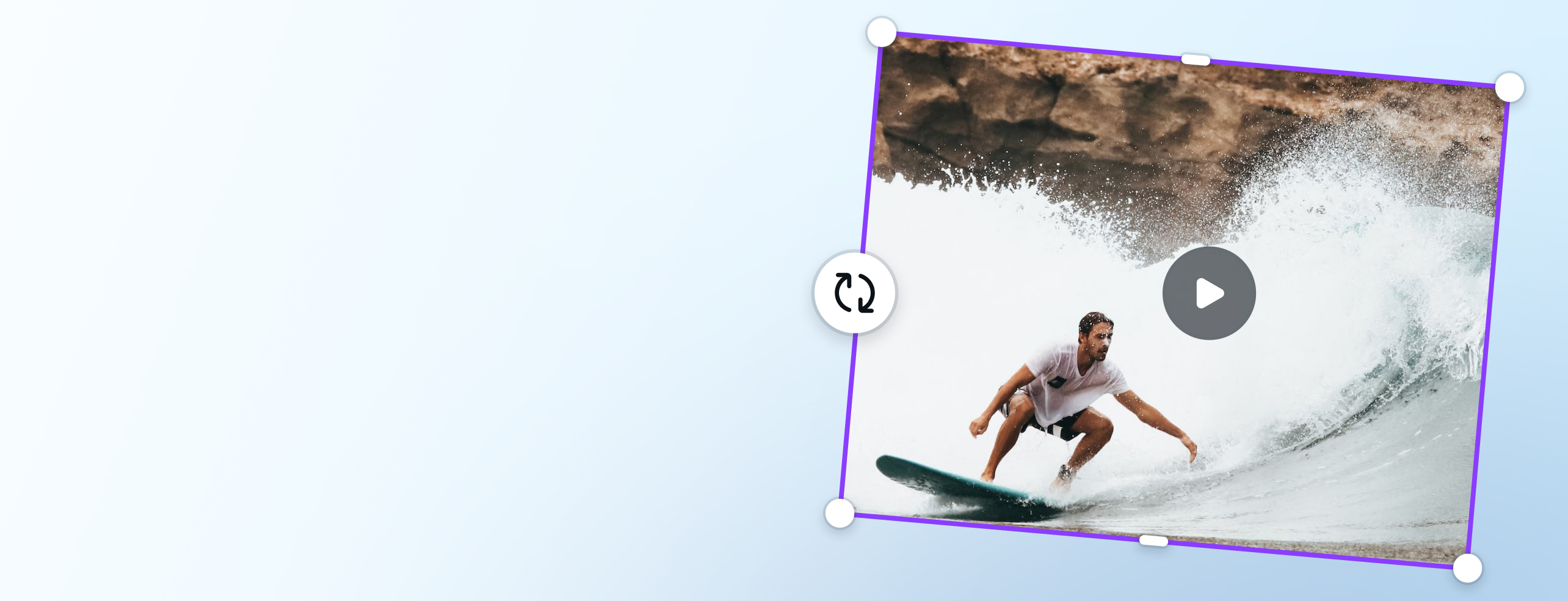 Rotate Video Feature Banner