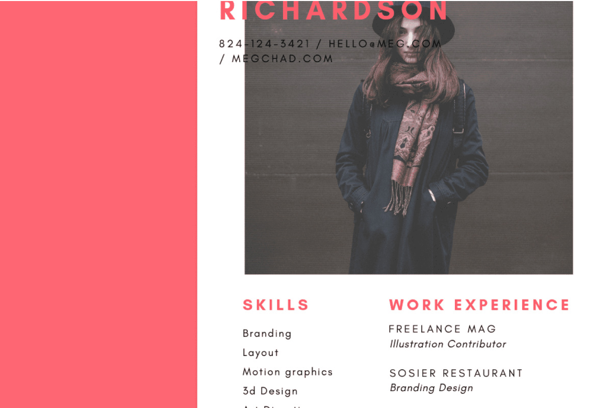 Online resume design tutorial