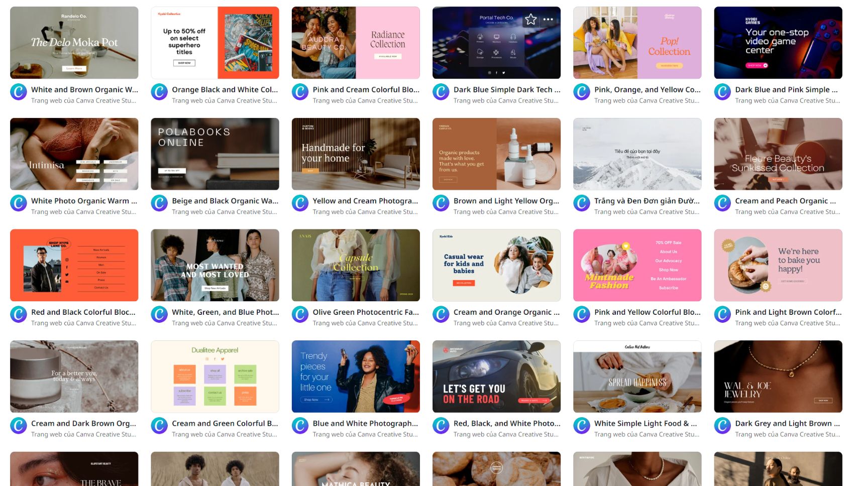Thiết kế Website thương mại điện tử