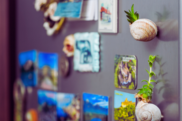 Ciptakan hiasan magnet kulkas unik