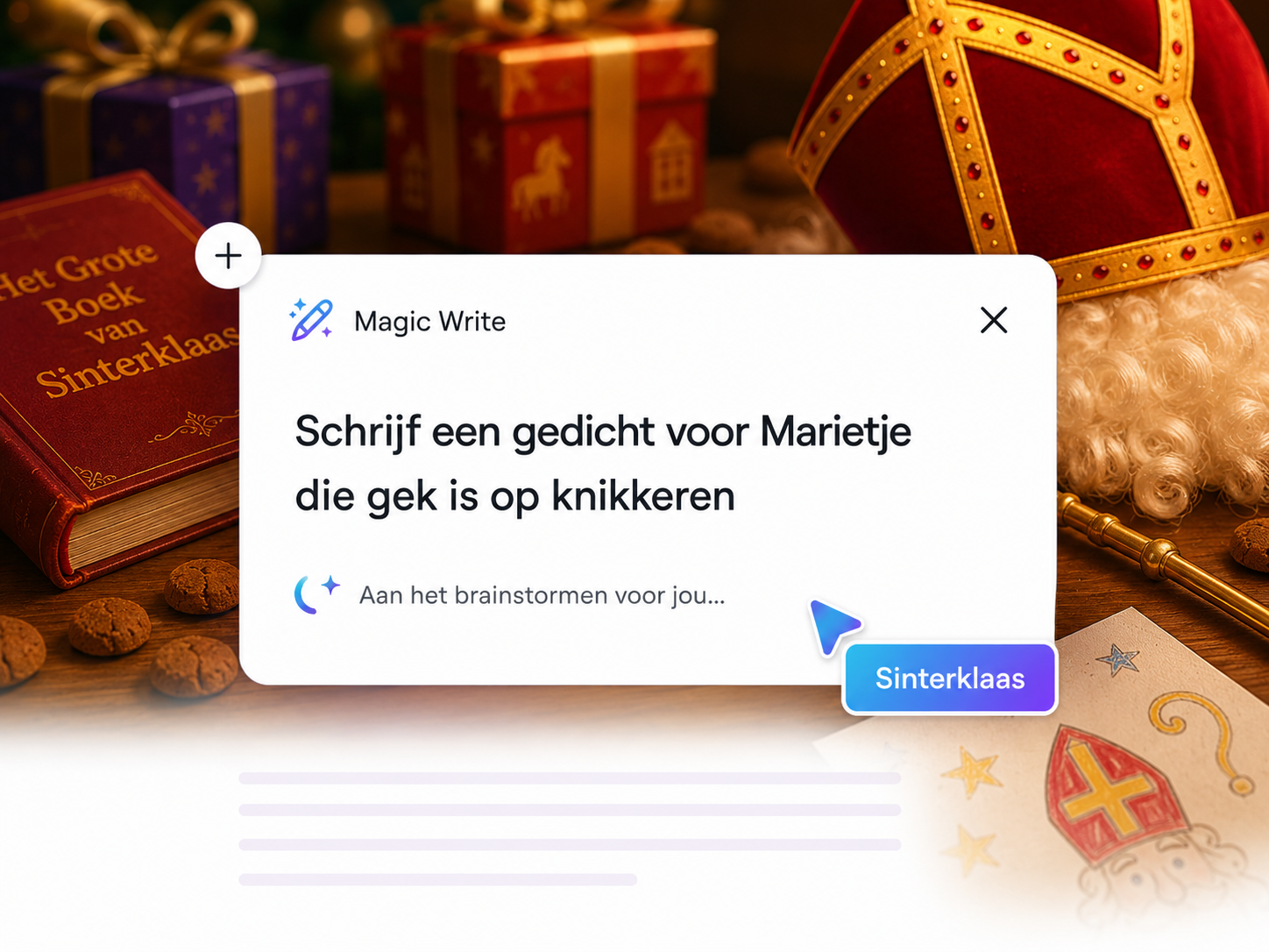sinterklaas gedicht maken met AI - Canva sinterklaas gedicht maken met AI - Canva