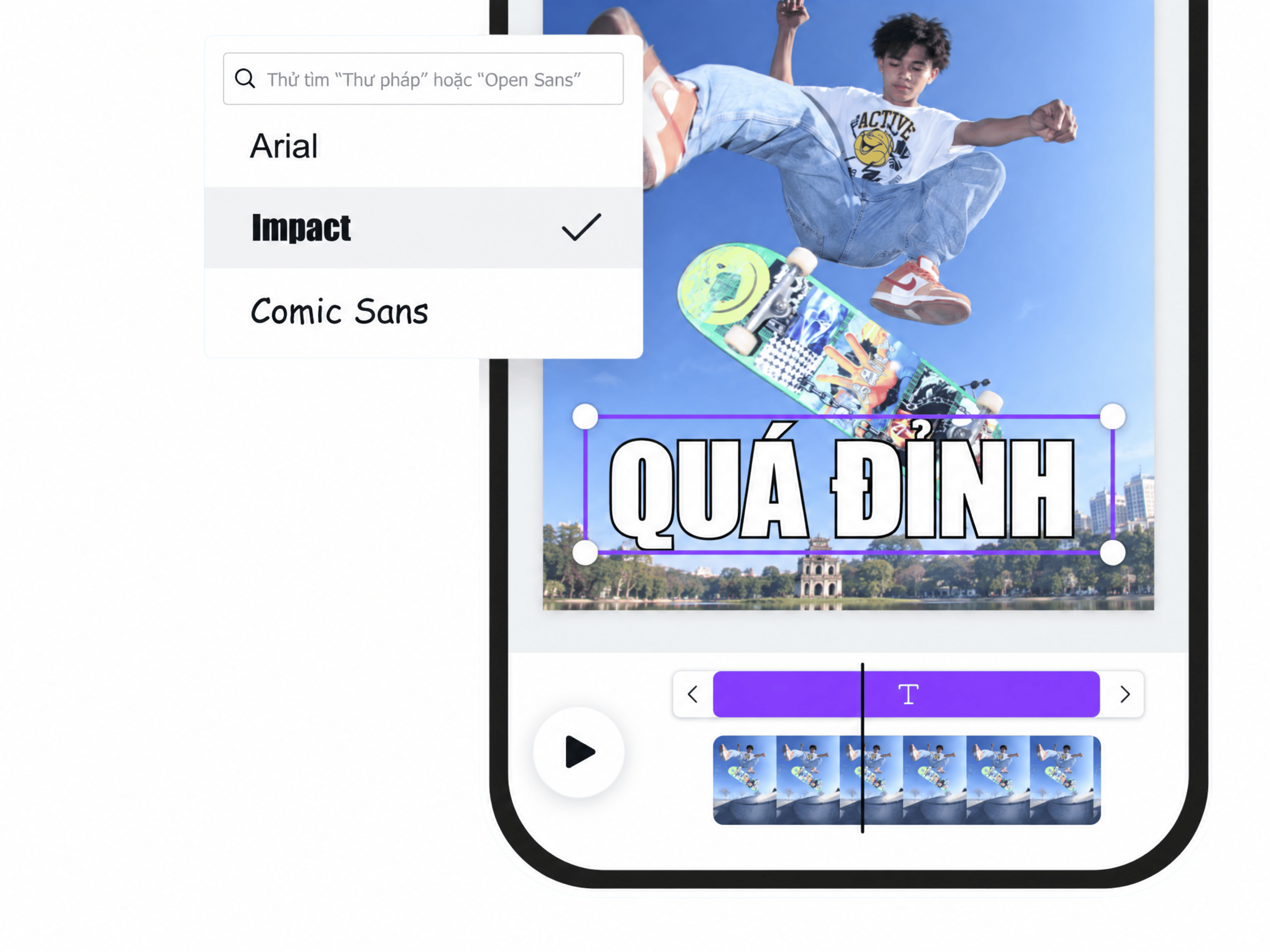 Chèn chữ vào ảnh GIF với Canva