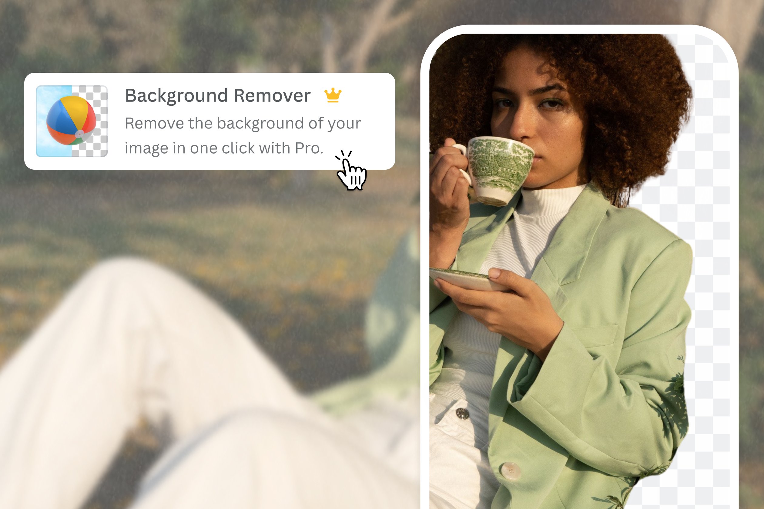 Remove your image's background