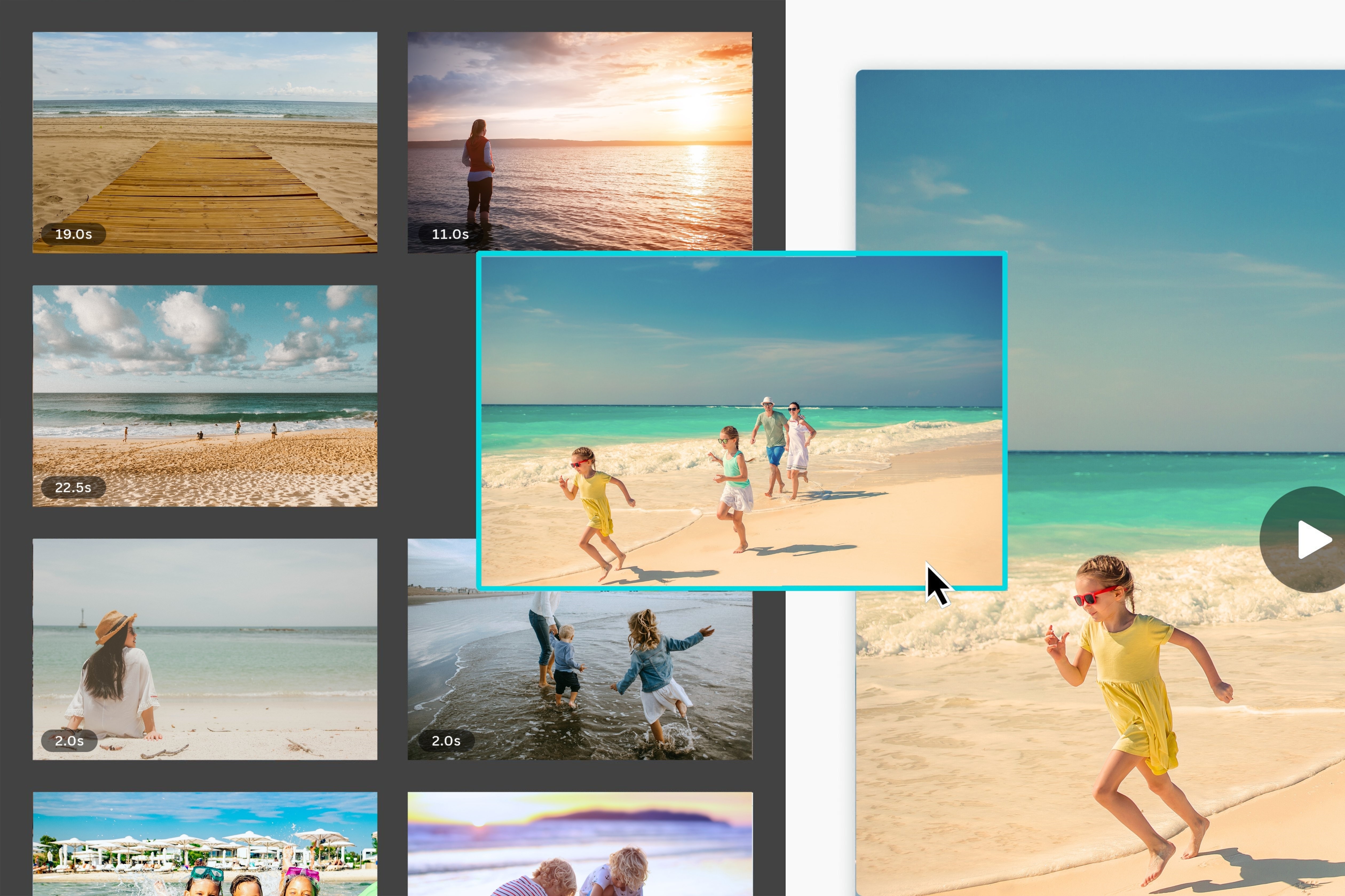 online video birleştirme - Canva