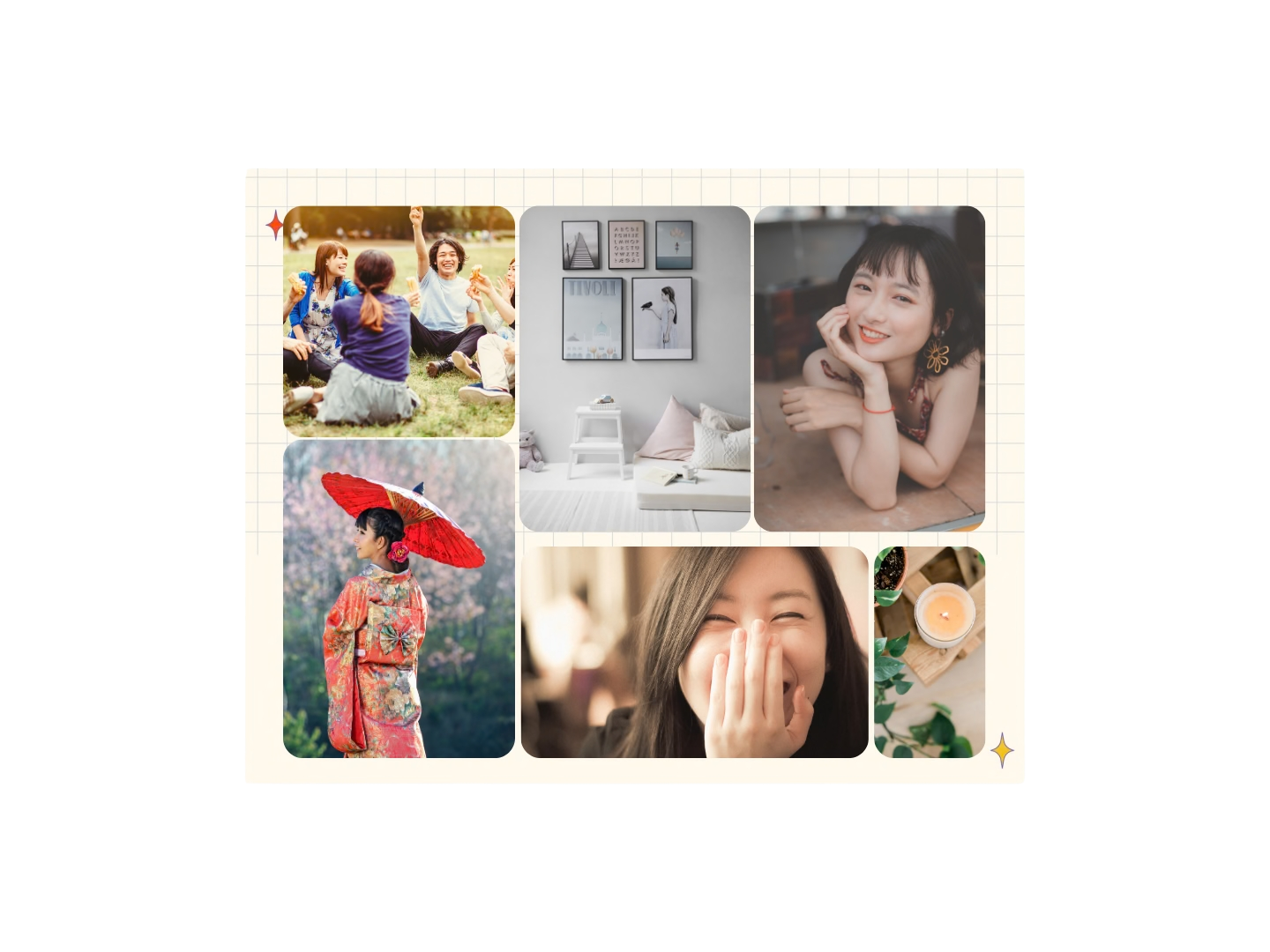 写真コラージュ