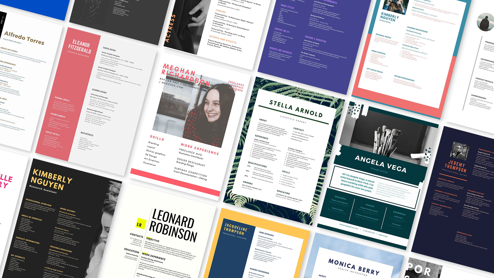 canva, cv