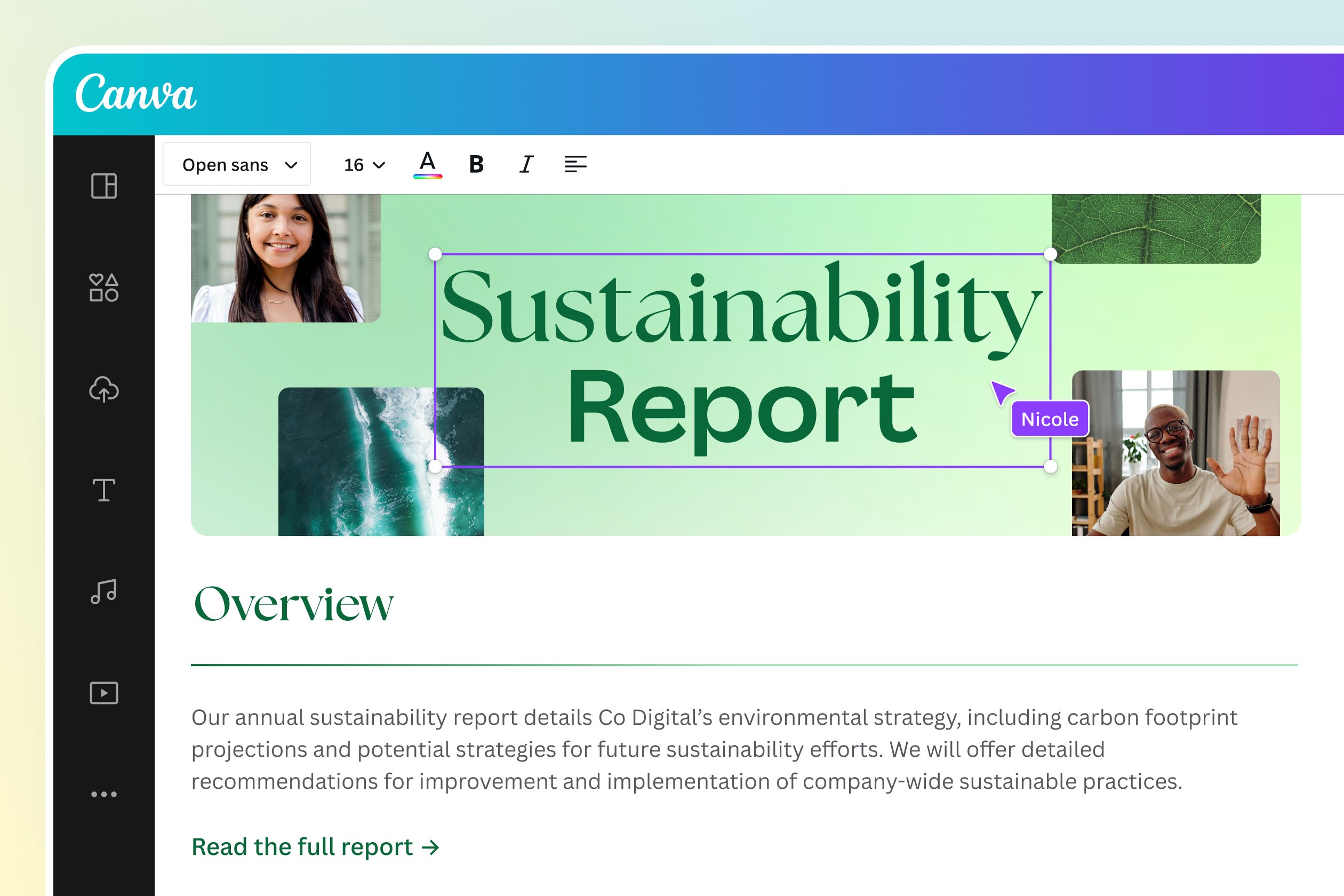 Edit and summarize your texts