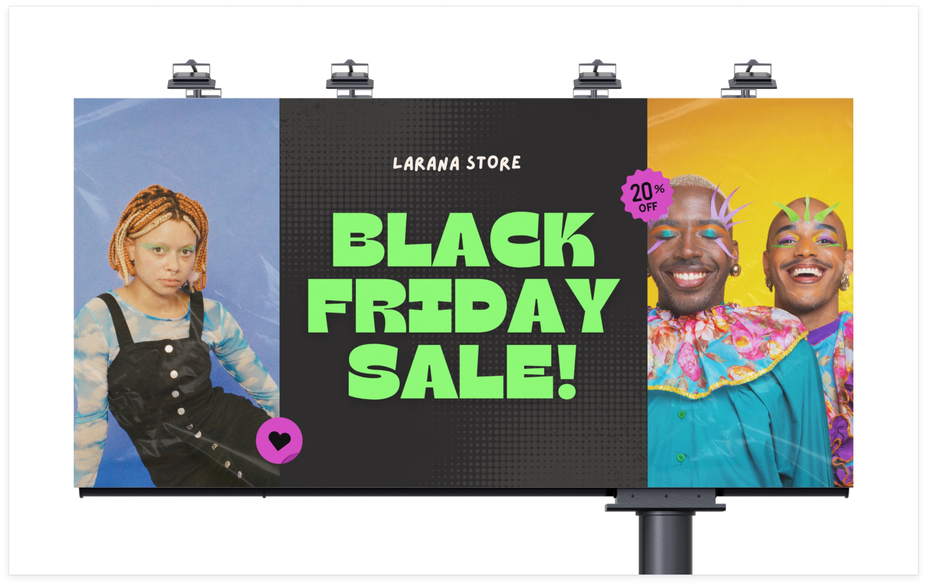 Billboard Mockup - Hero Banner