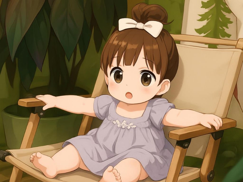 AI로 딸 아기 사진 애니메이션으로 바꾸기