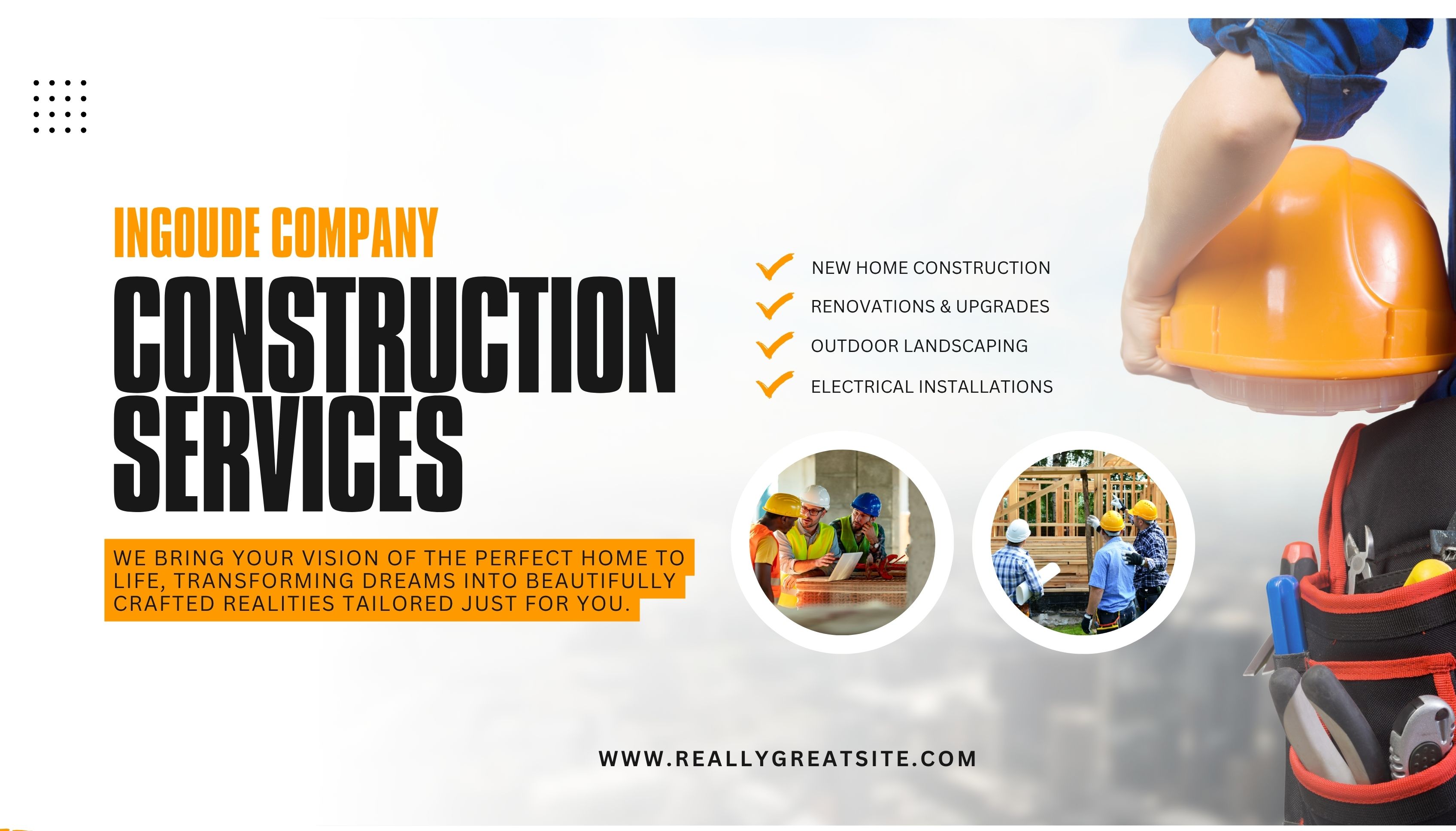 Thiết kế website ngành xây dựng lead banner Thiết kế website ngành xây dựng lead banner