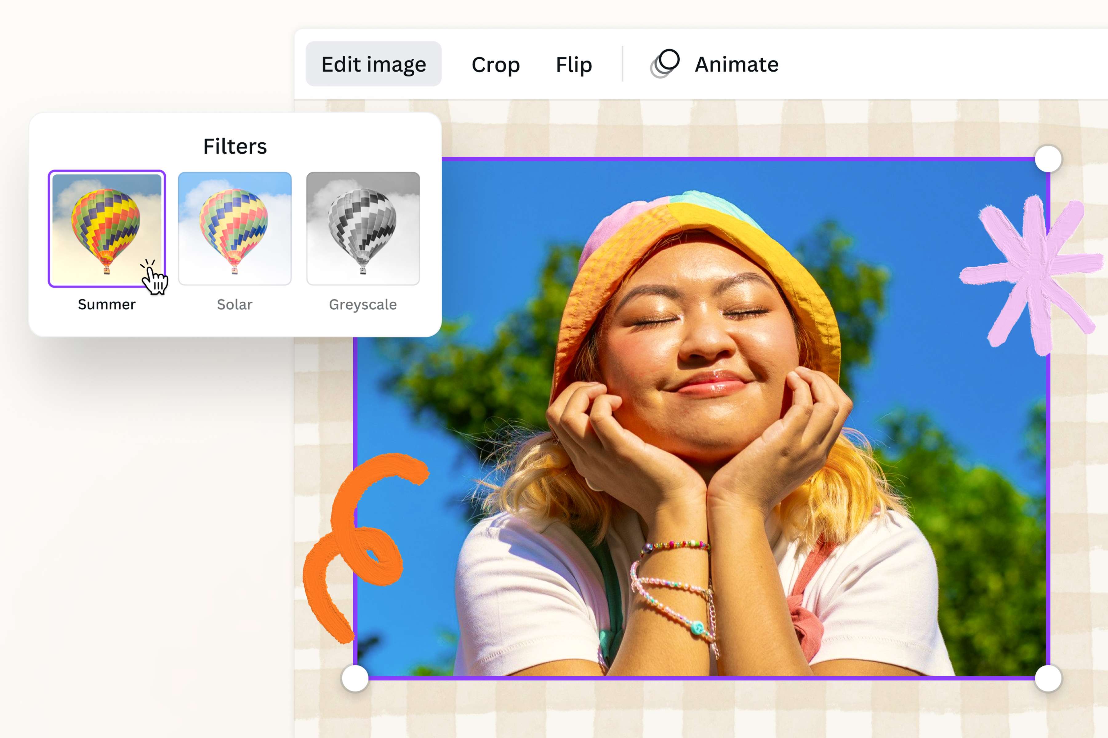 Edit images before converting JPG to PDF