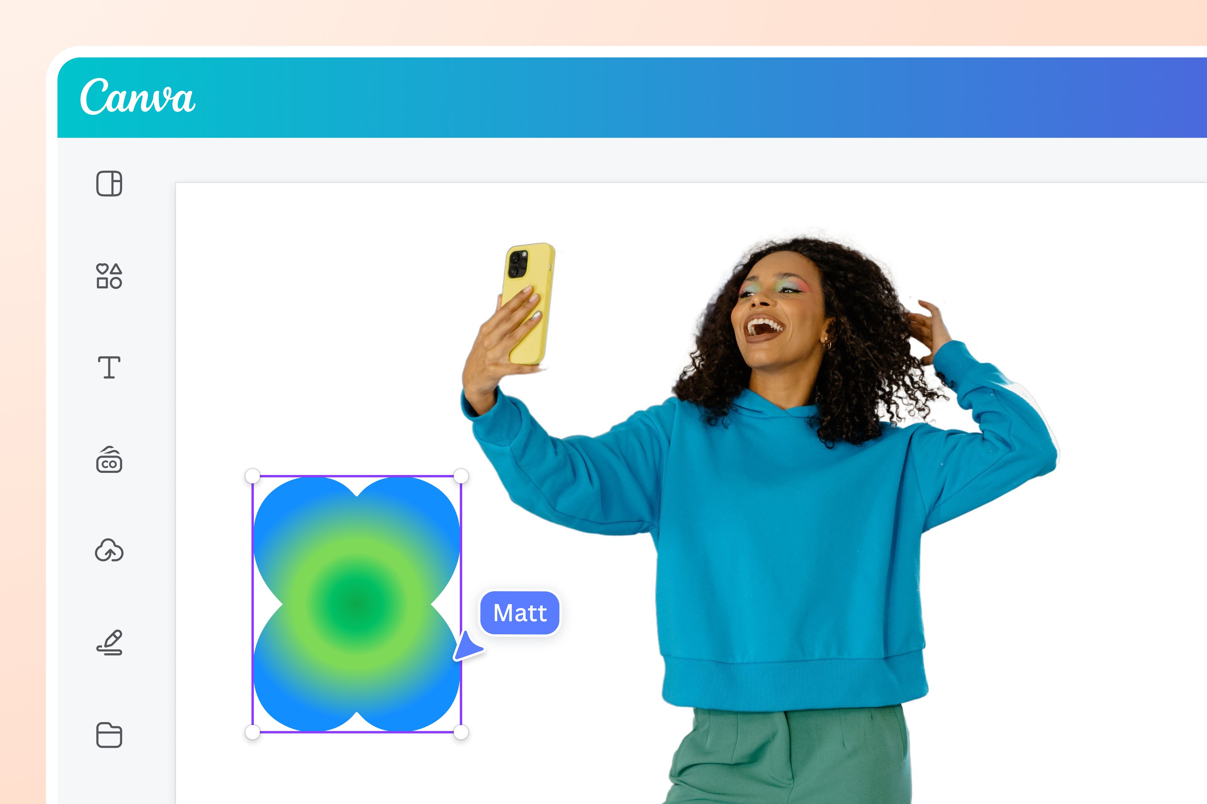 Change the background color to white