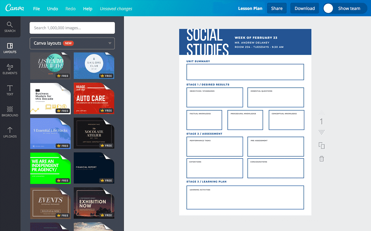 Lesson Plan_Social Studies