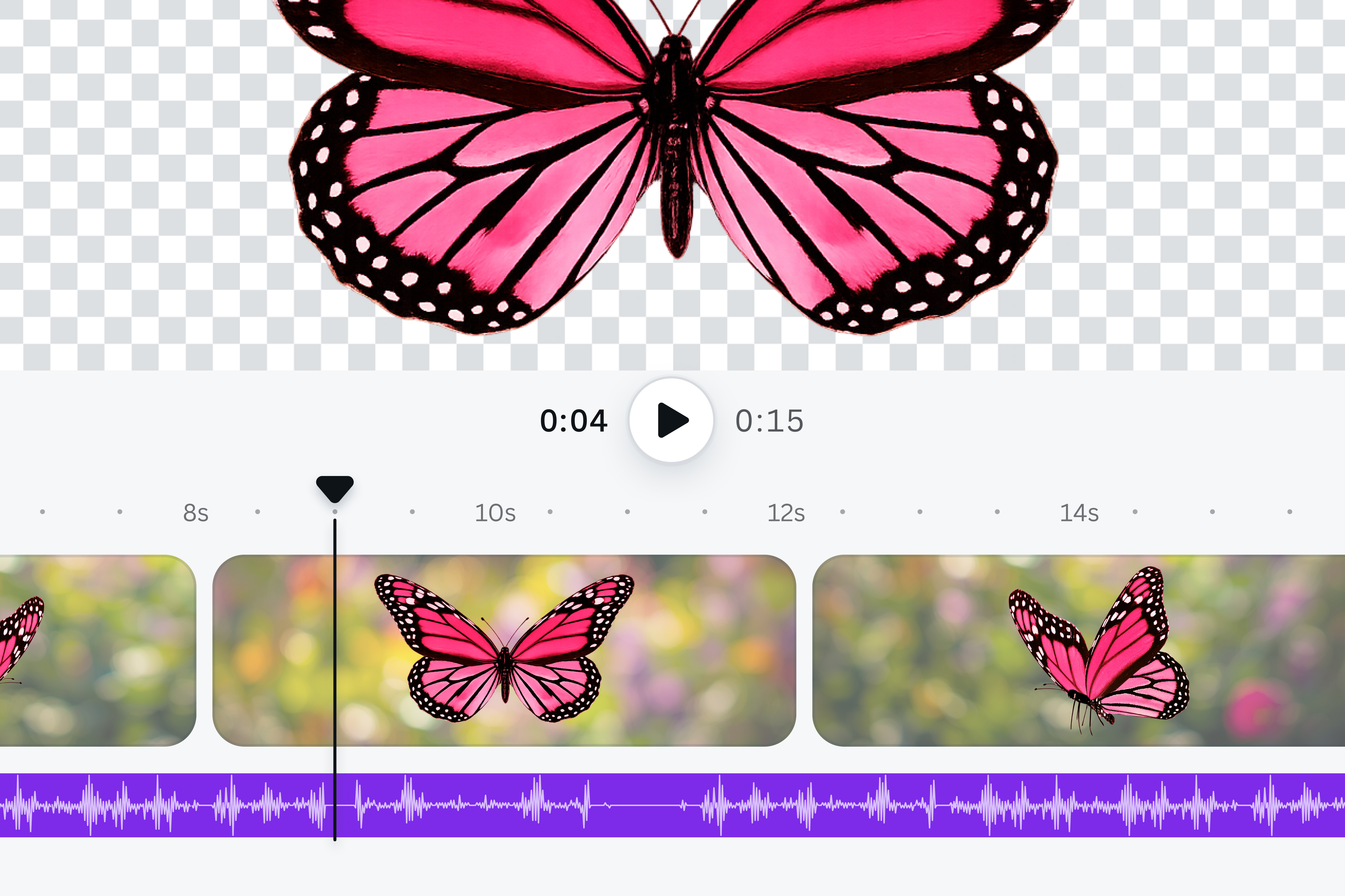 Adjust the brush size when erasing an object from your photo Adjust the brush size when erasing an object from your photo