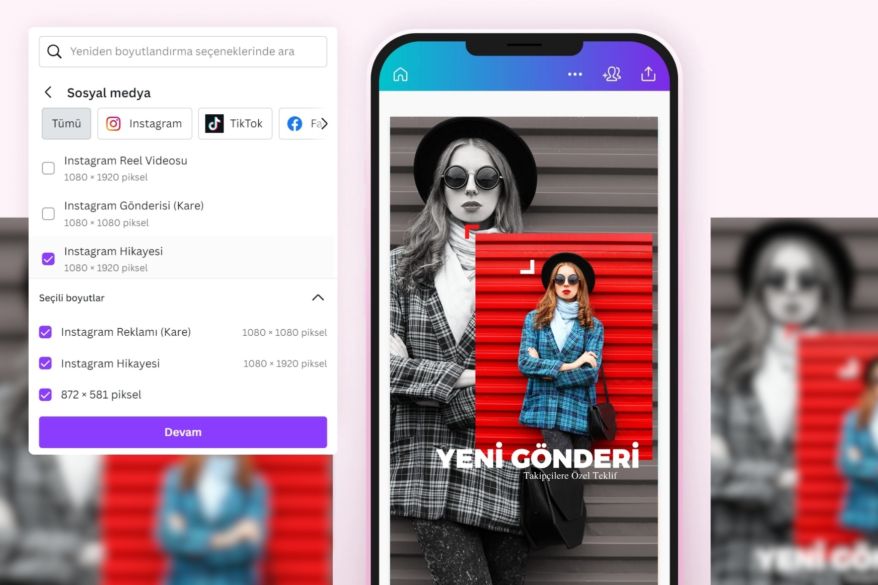 online video kırpma - Canva