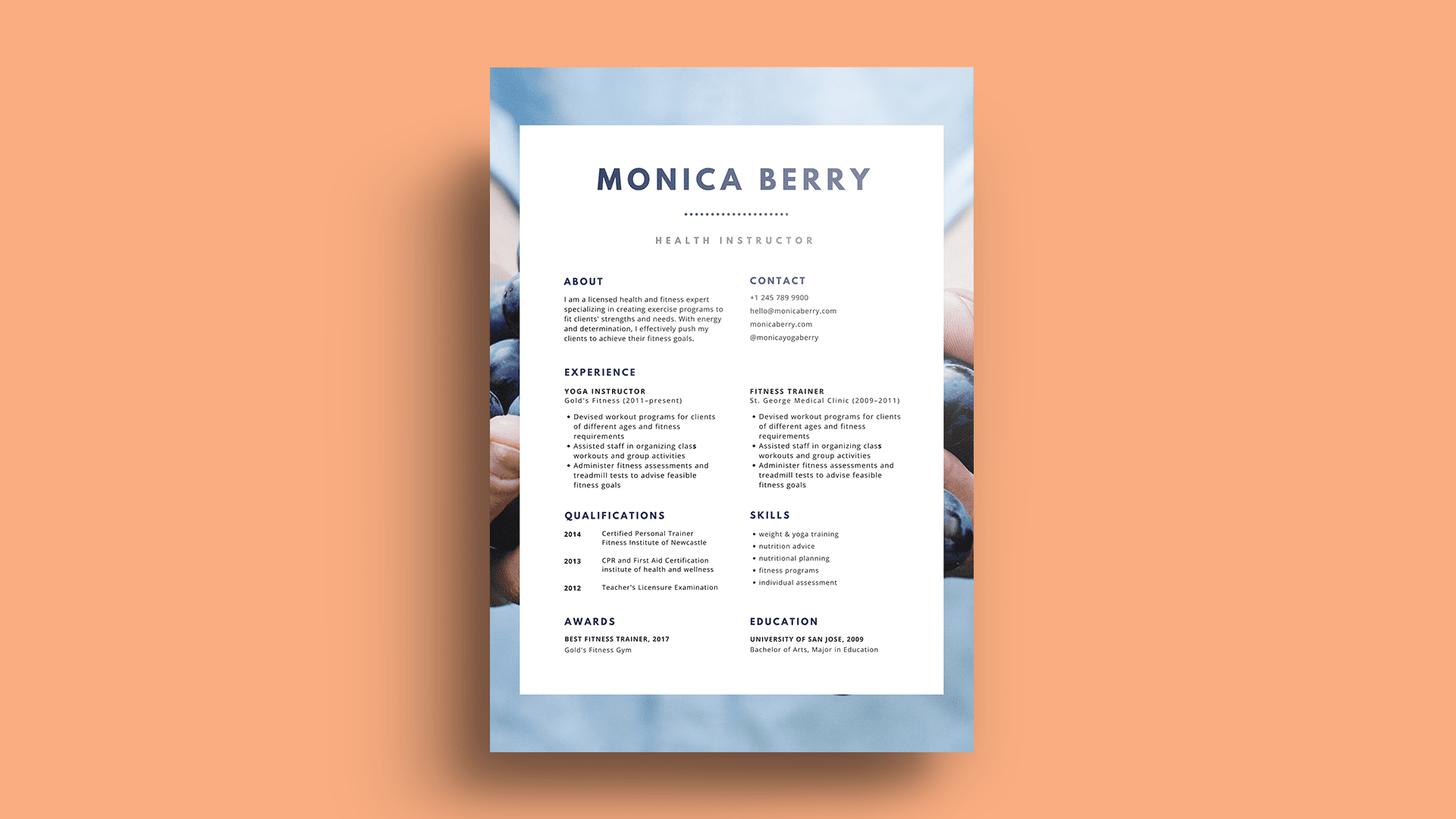 conseils design cv attractif
