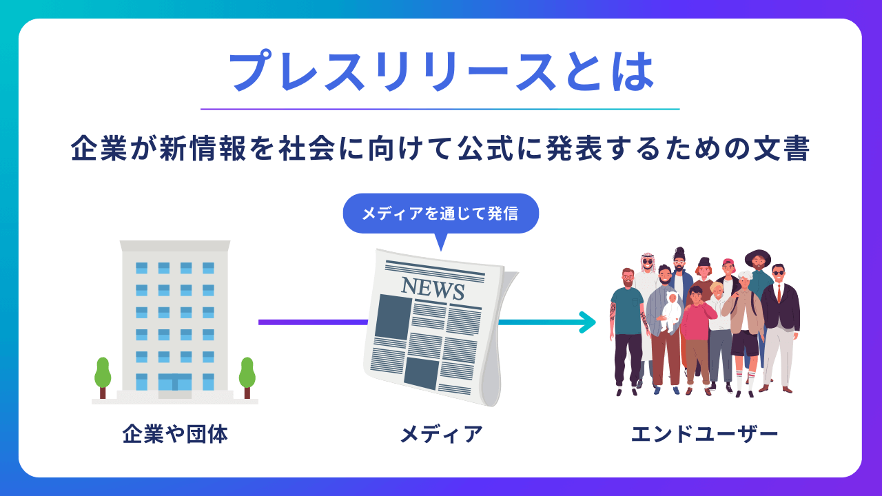 プレス リリース と は