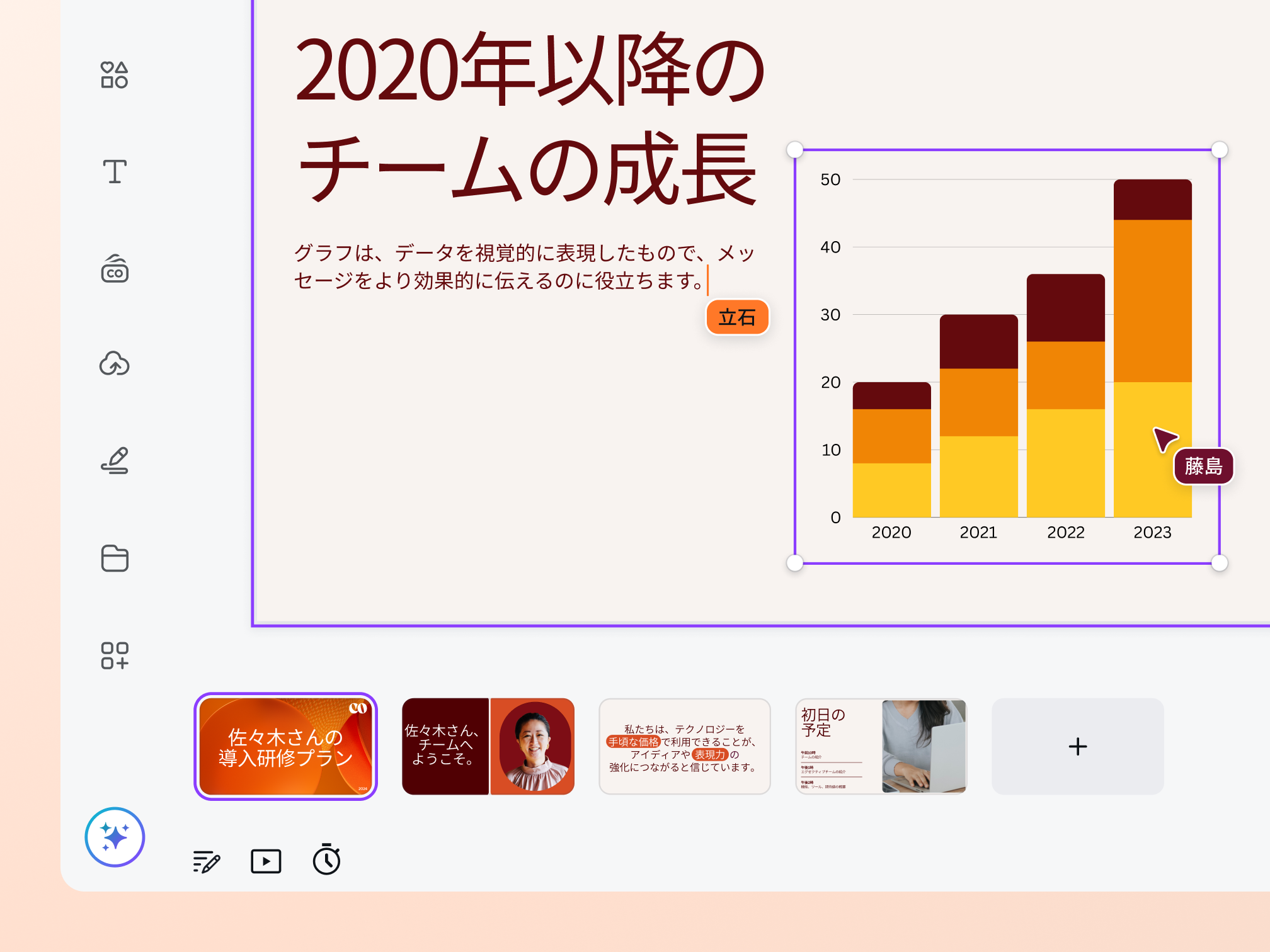 自信を持ってプレゼンができる