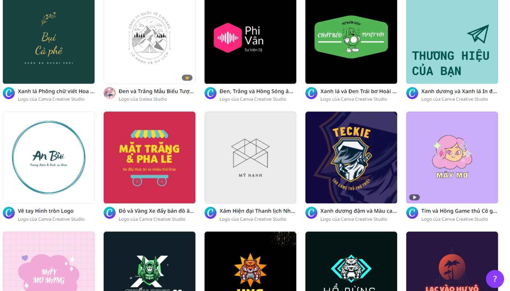 Thiết kế Logo thương hiệu Thiết kế Logo thương hiệu