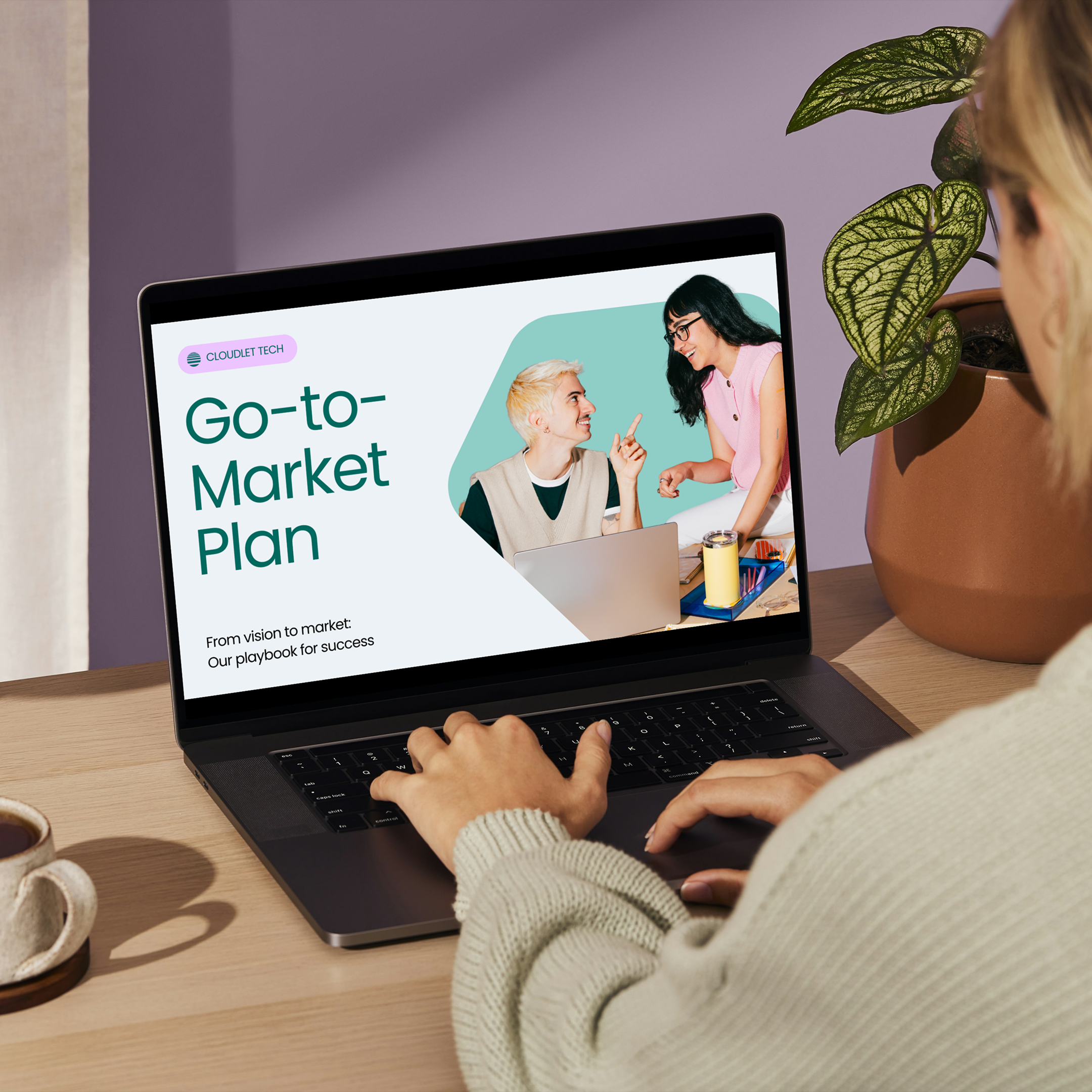 Create and present your slides easily