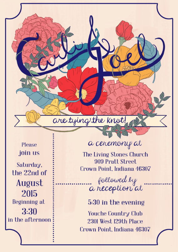 A showcase of 50 beautifully designed print invitations to inspire you