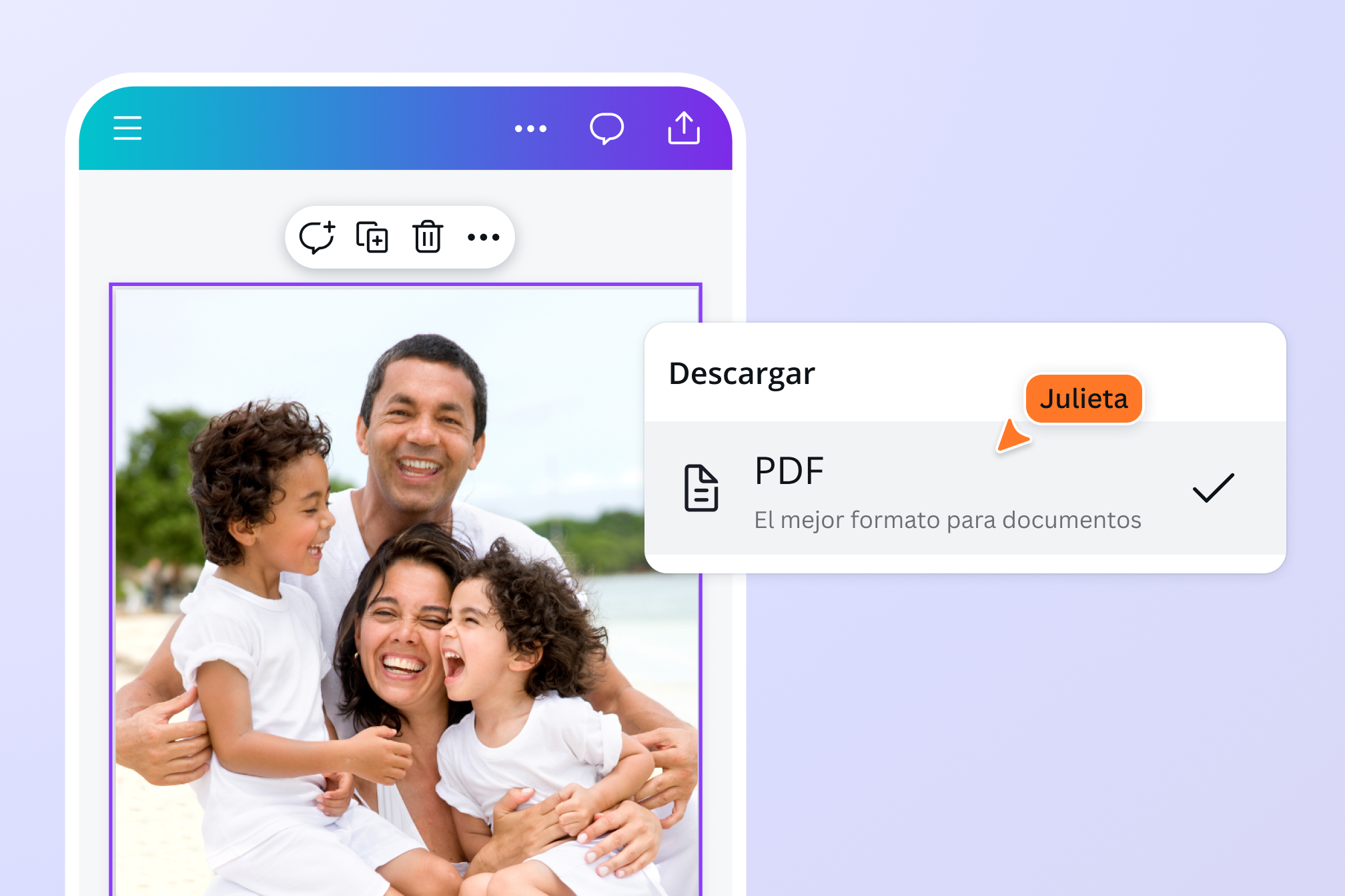 Descargar y compartir imágenes en PDF Descargar y compartir imágenes en PDF