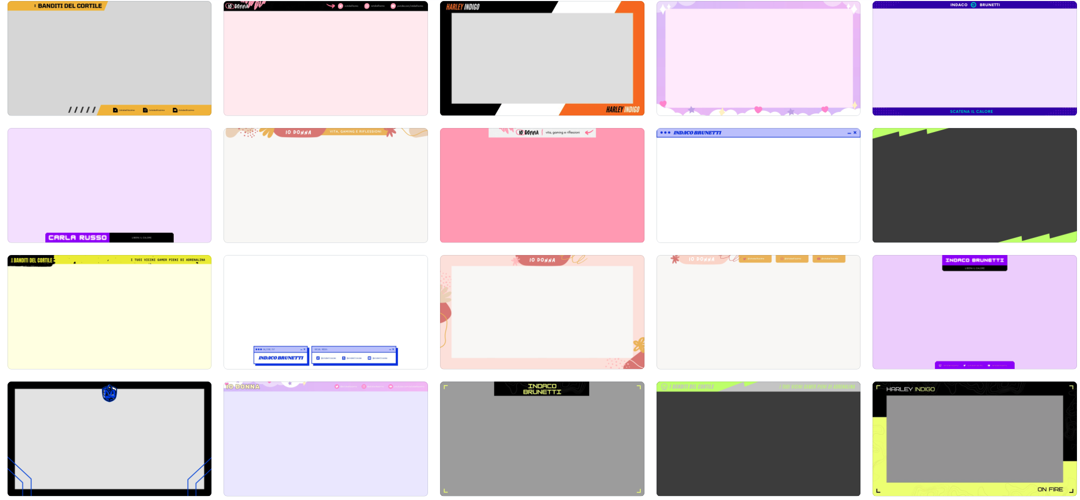 Crea Sovrapposizioni Twitch Crea Twitch Overlay
