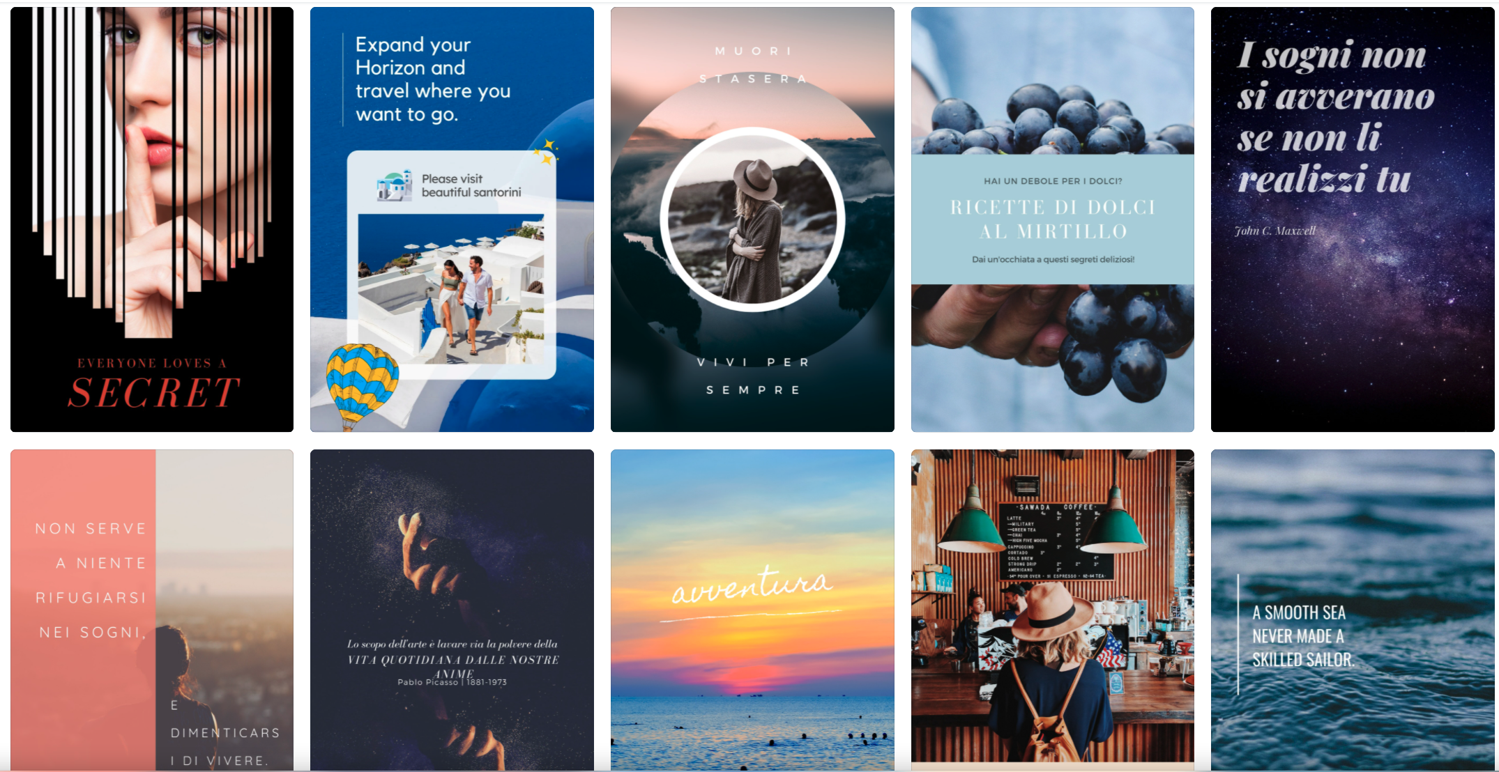 Creare immagini Tumblr