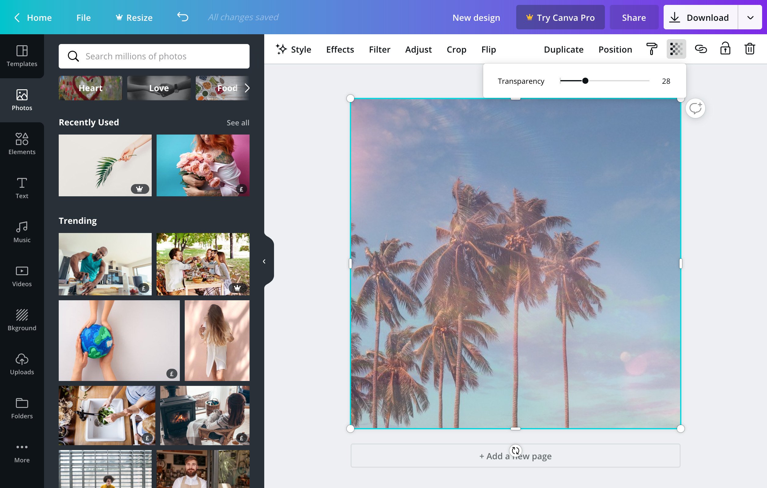 Create Transparent Images With Canva