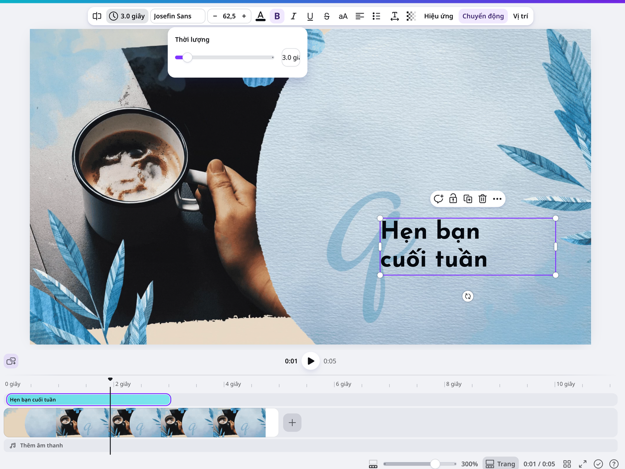 Đặt lời nhắn đúng lúc trên nền chuyển động Đặt lời nhắn đúng lúc trên nền chuyển động