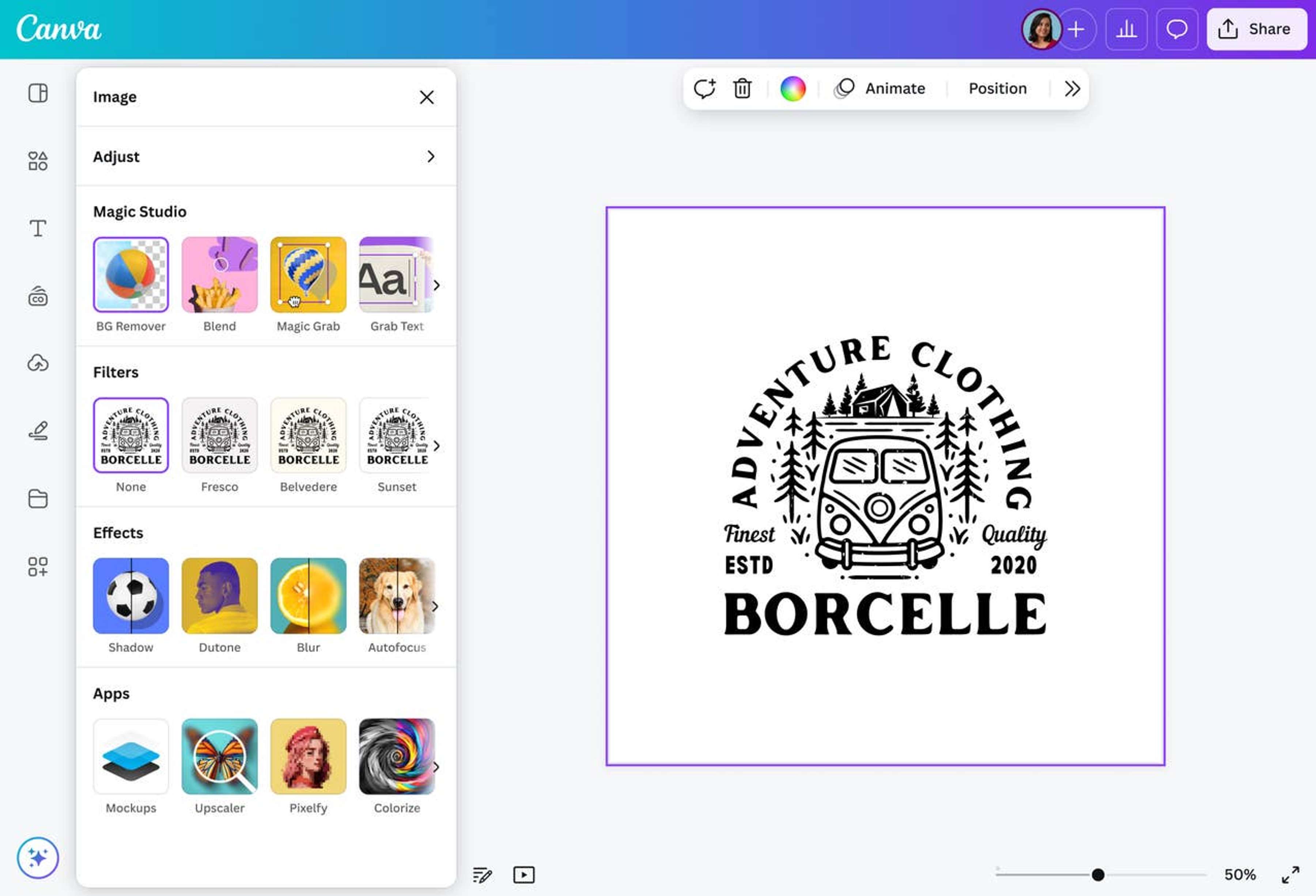 How to remove the background from a logo
