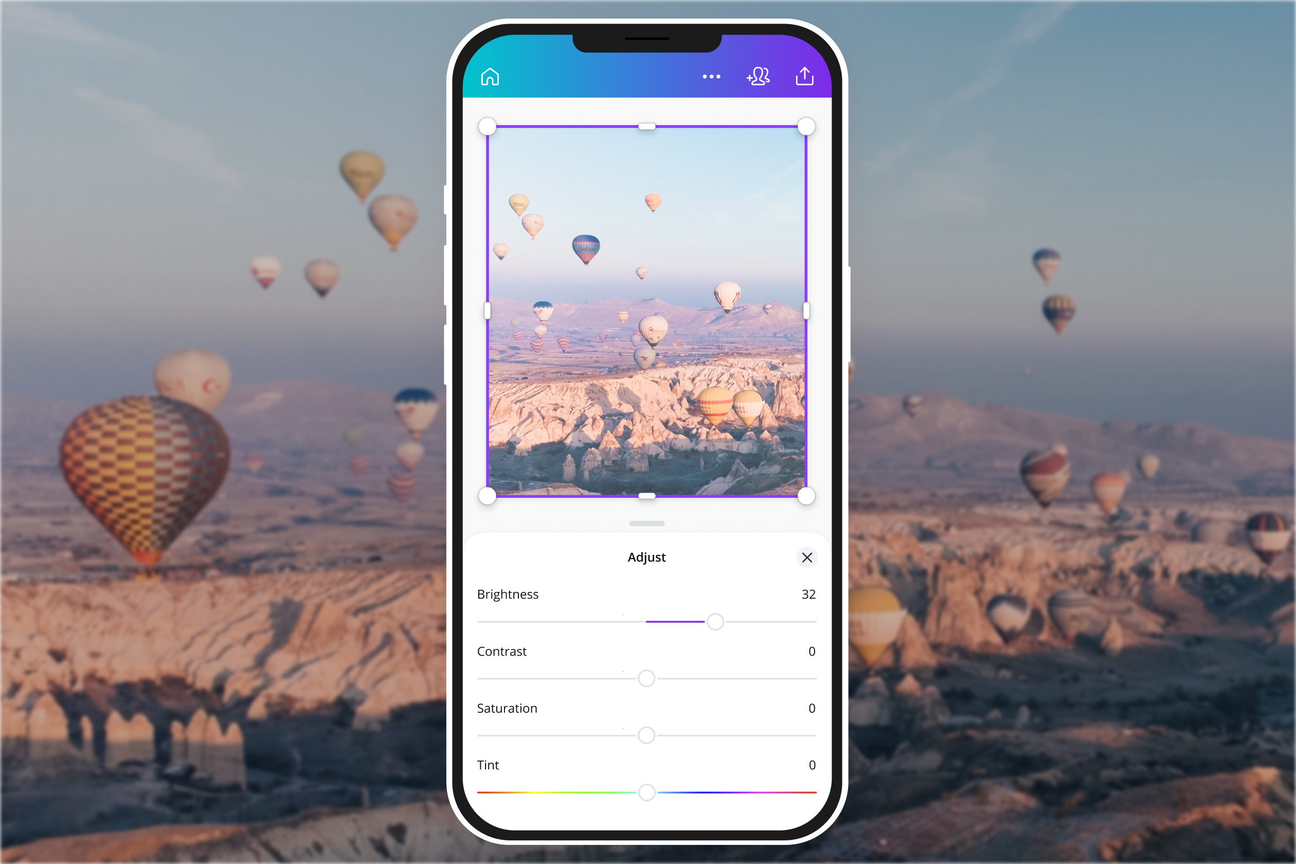 Adjust the brightness of your image